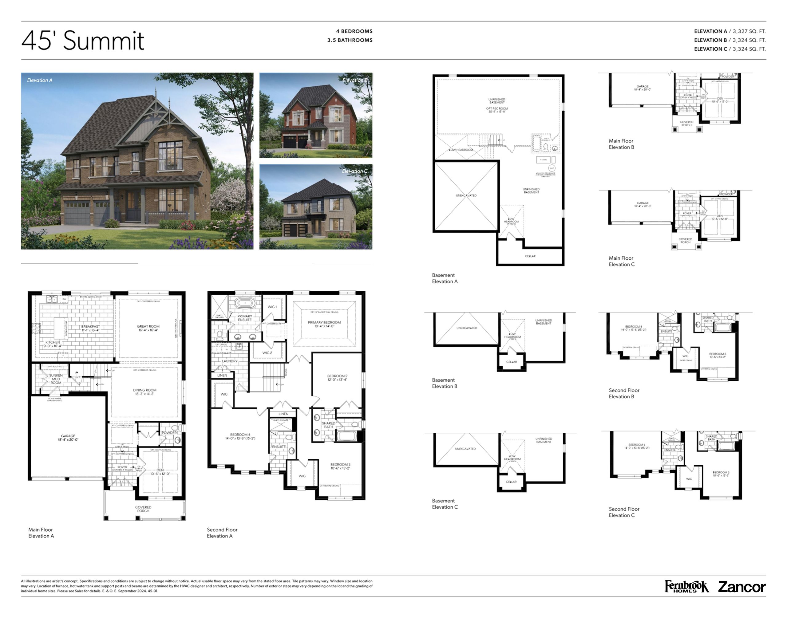 Summit floor plan