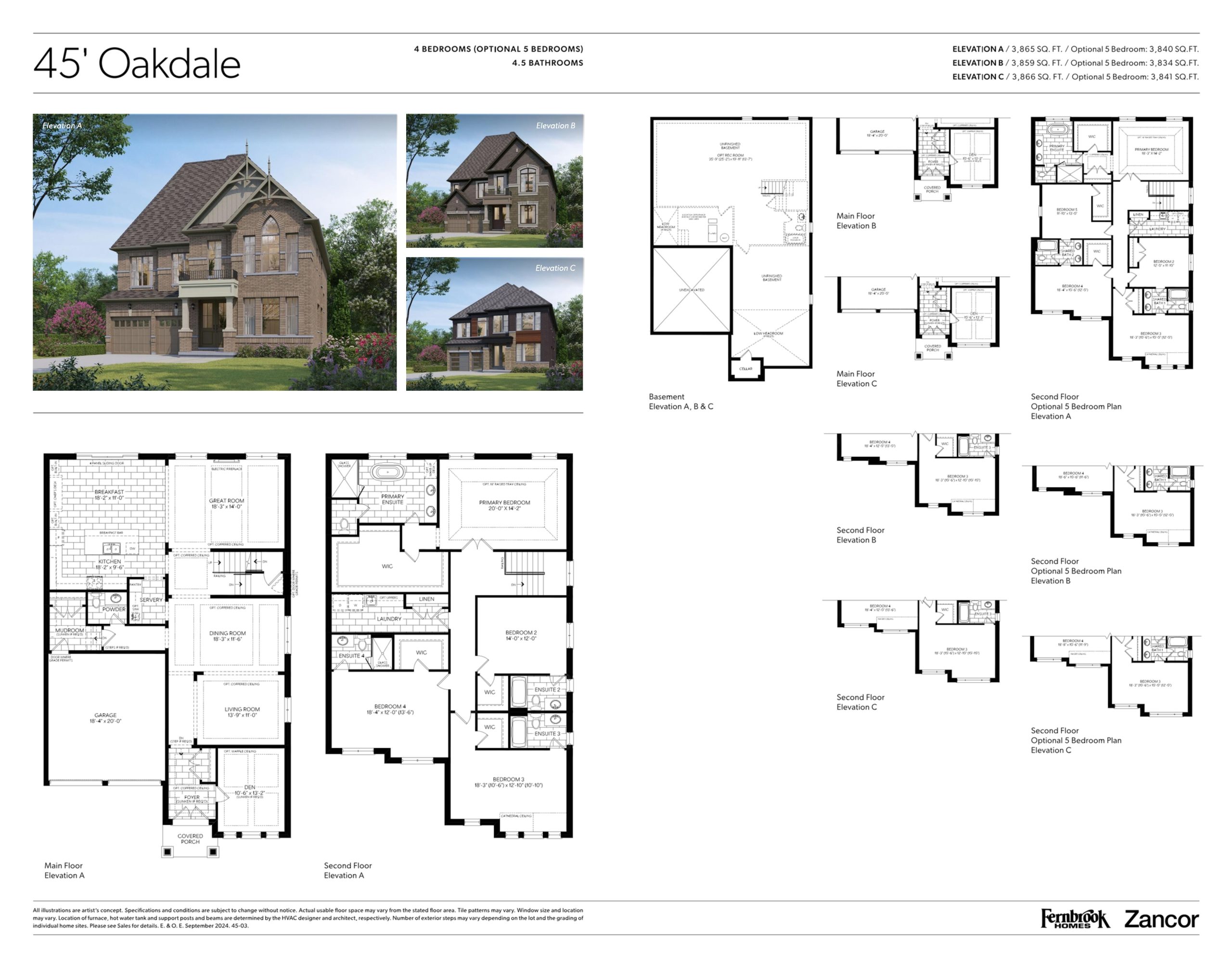 Oakdale floor plan