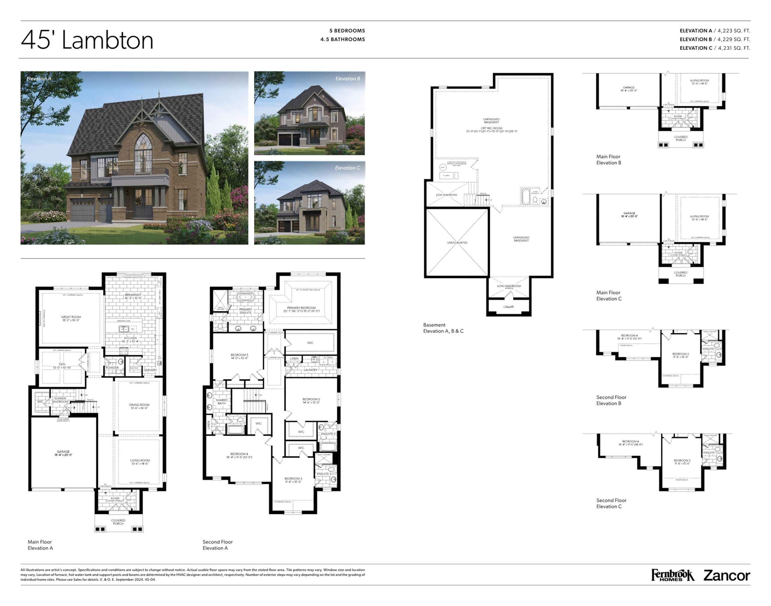 Lambton floor plan