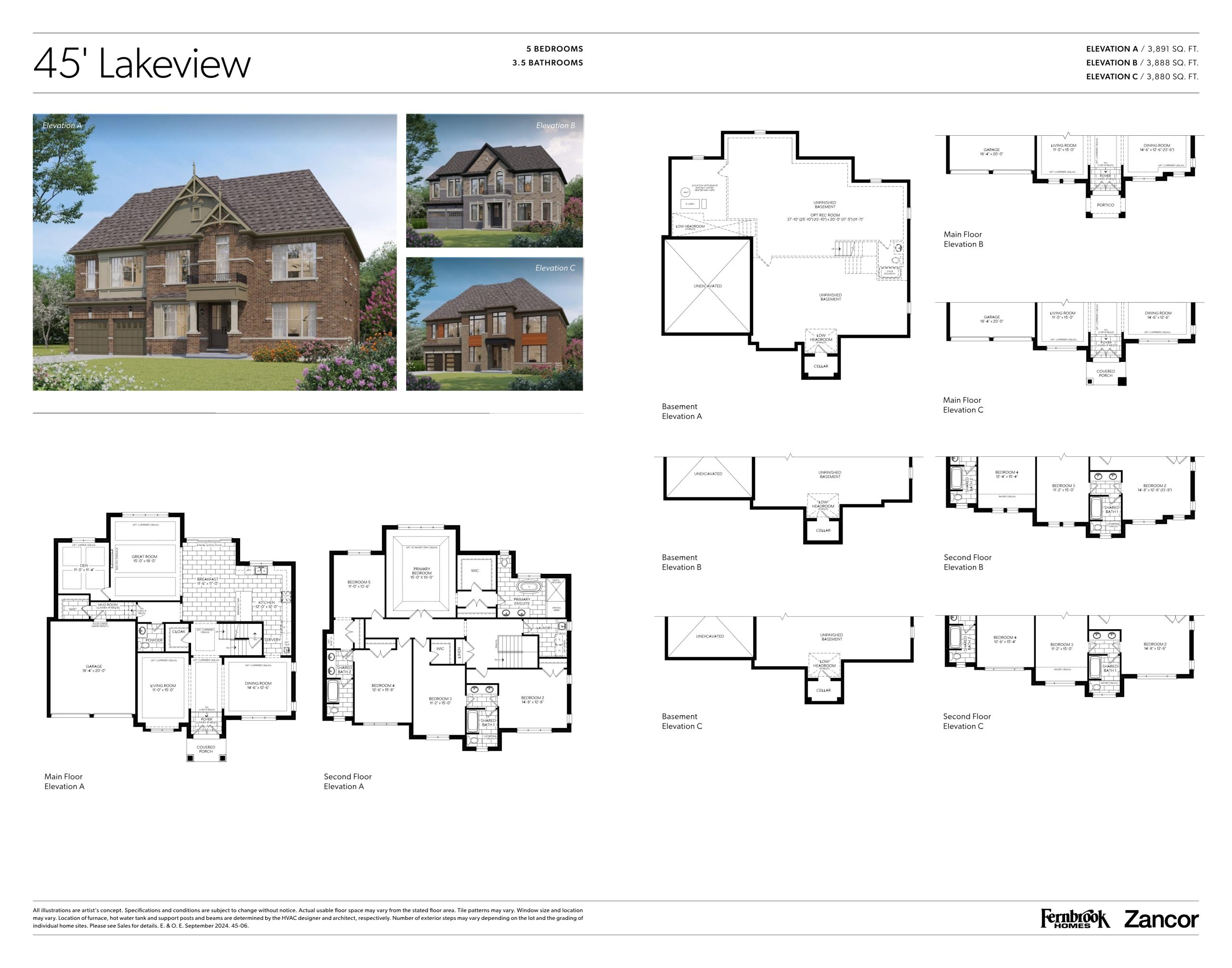 Lakeview floor plan
