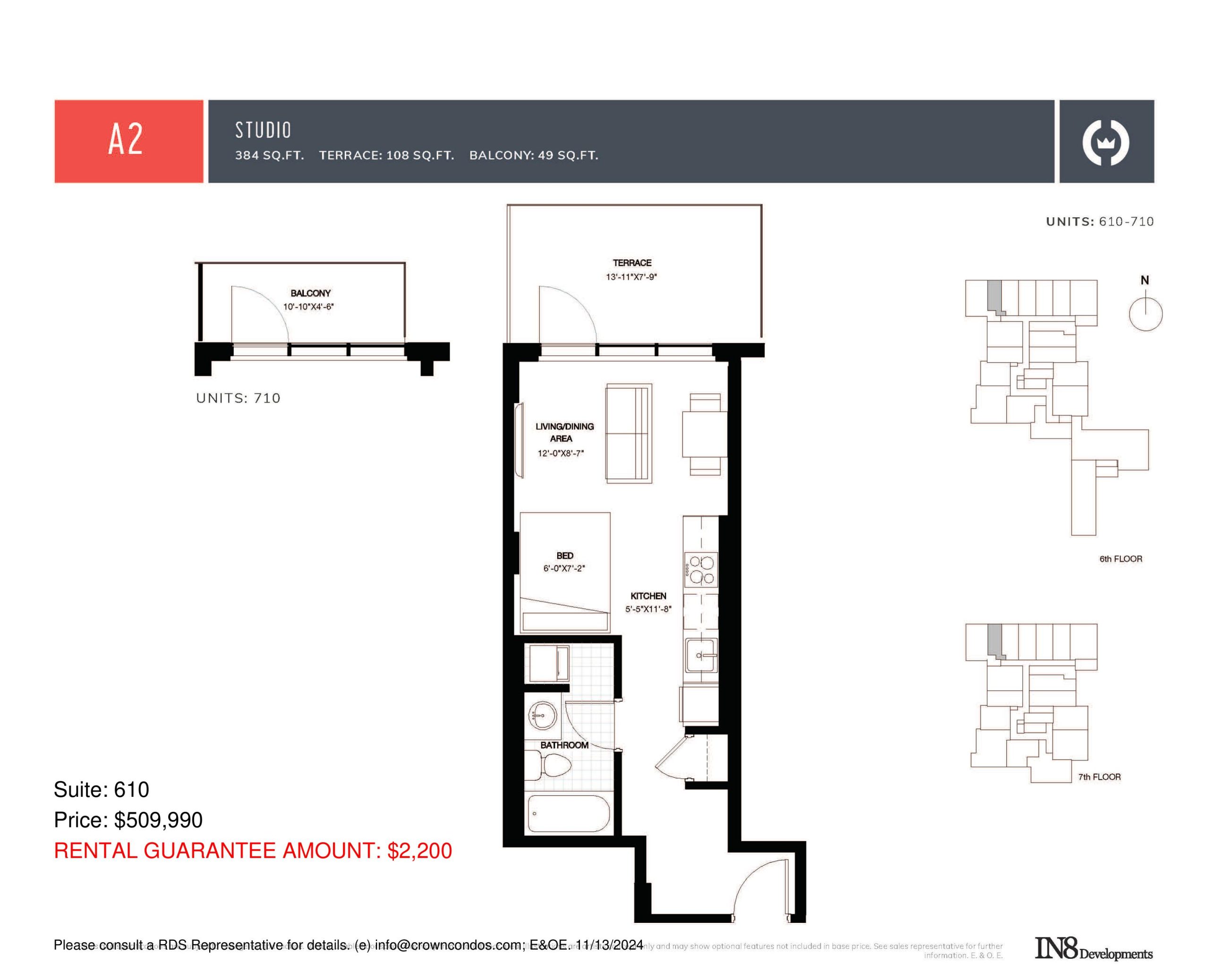 A2 floor plan