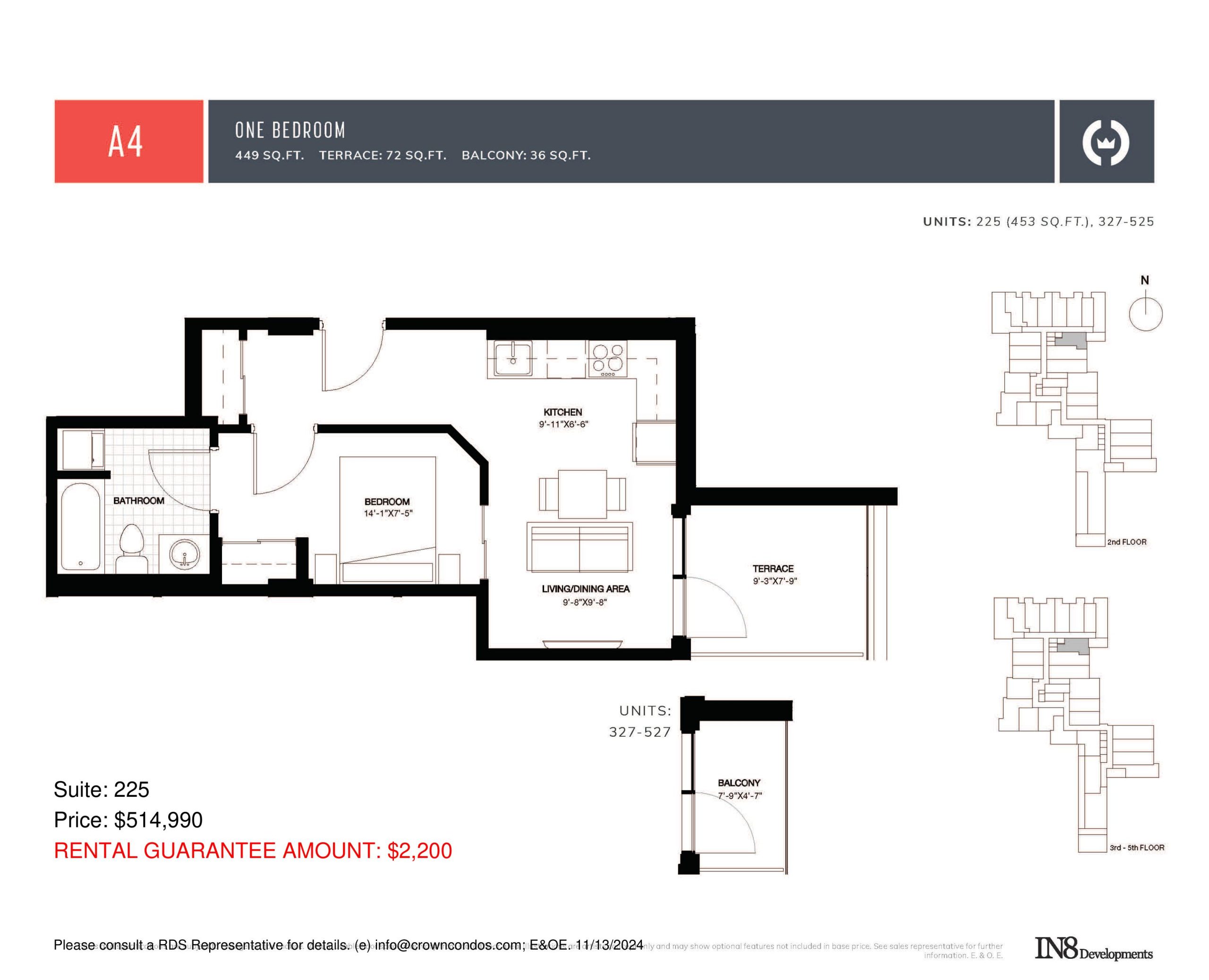 A4 floor plan