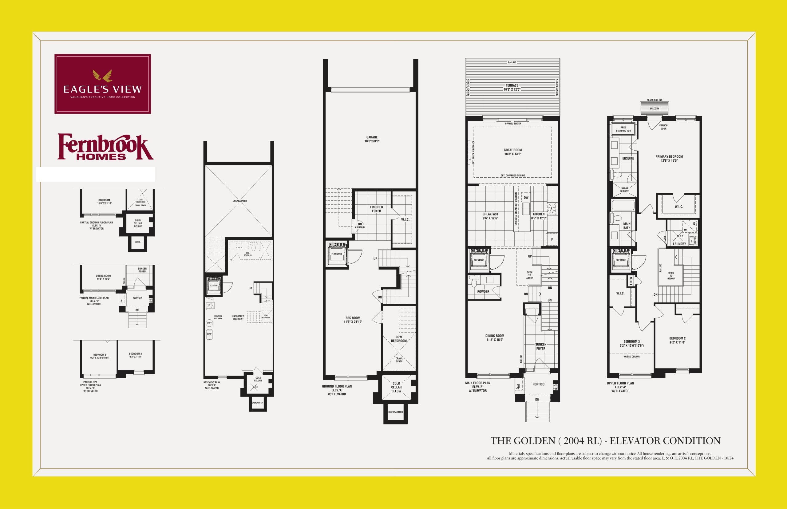 The Golden floor plan