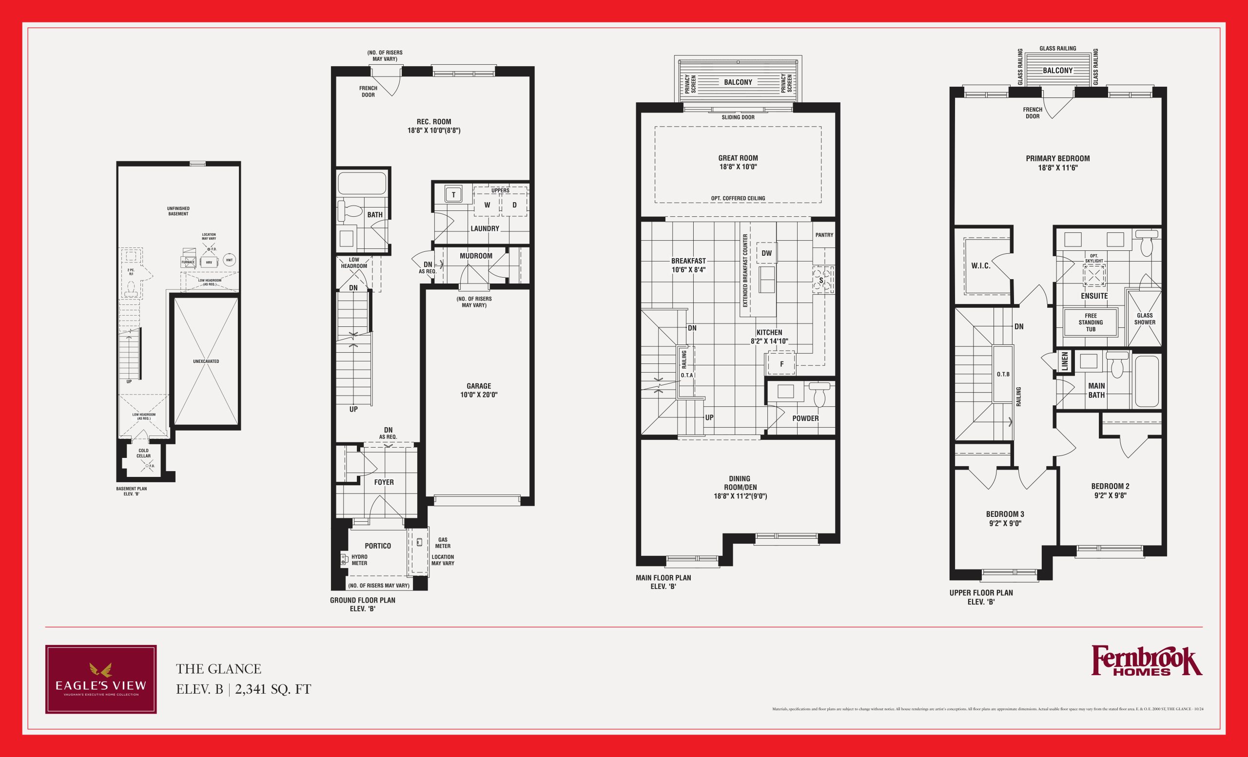 The Glance floor plan