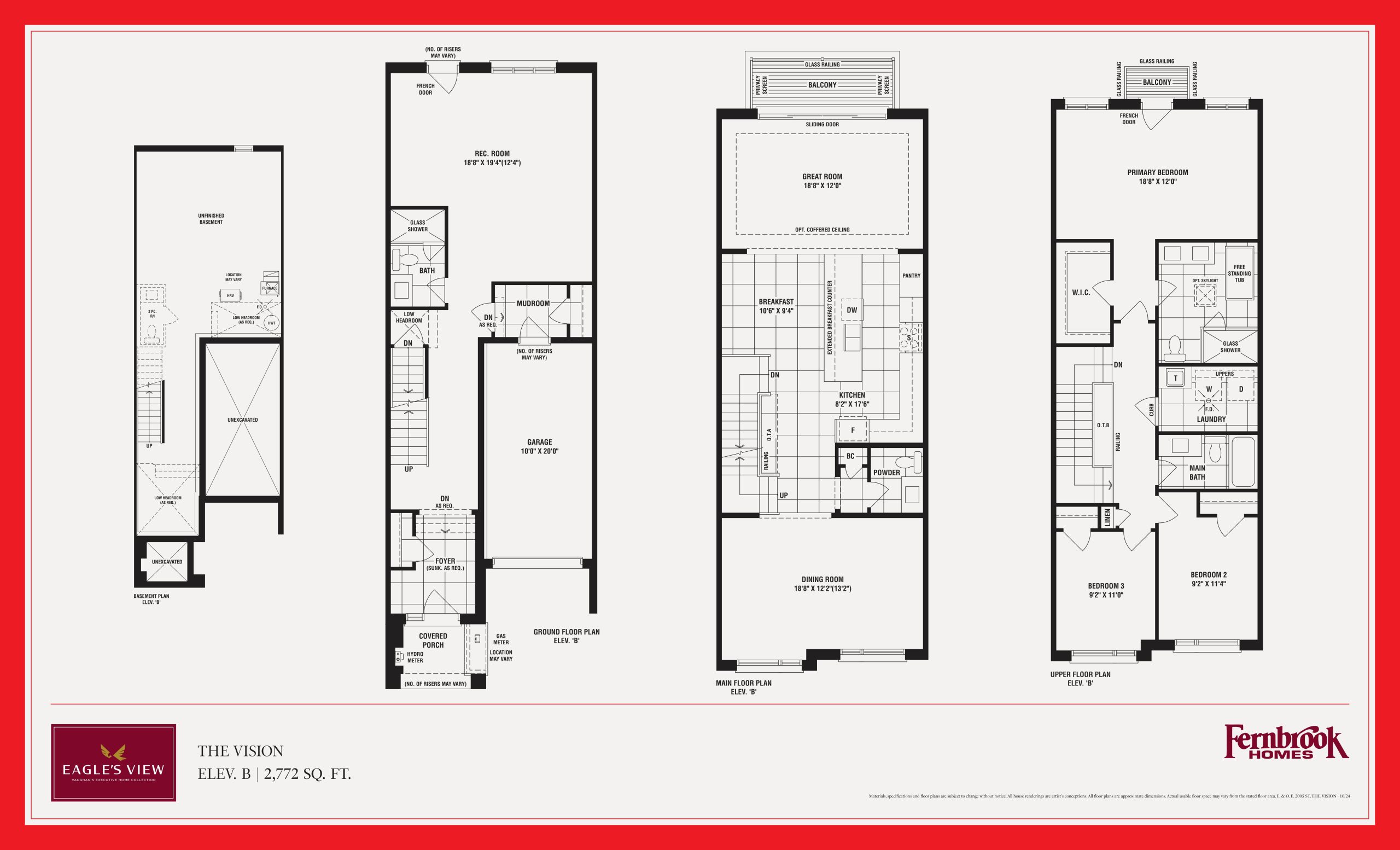 The Vision floor plan