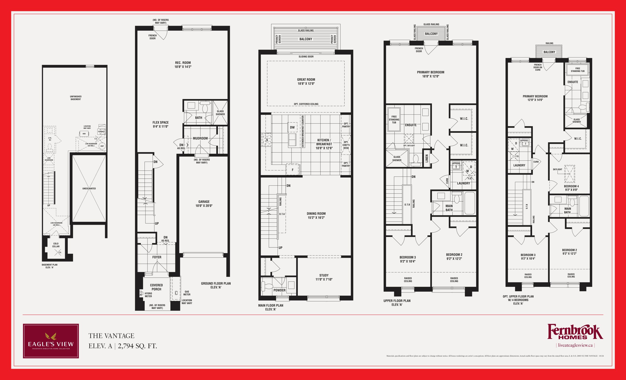 The Vantage floor plan