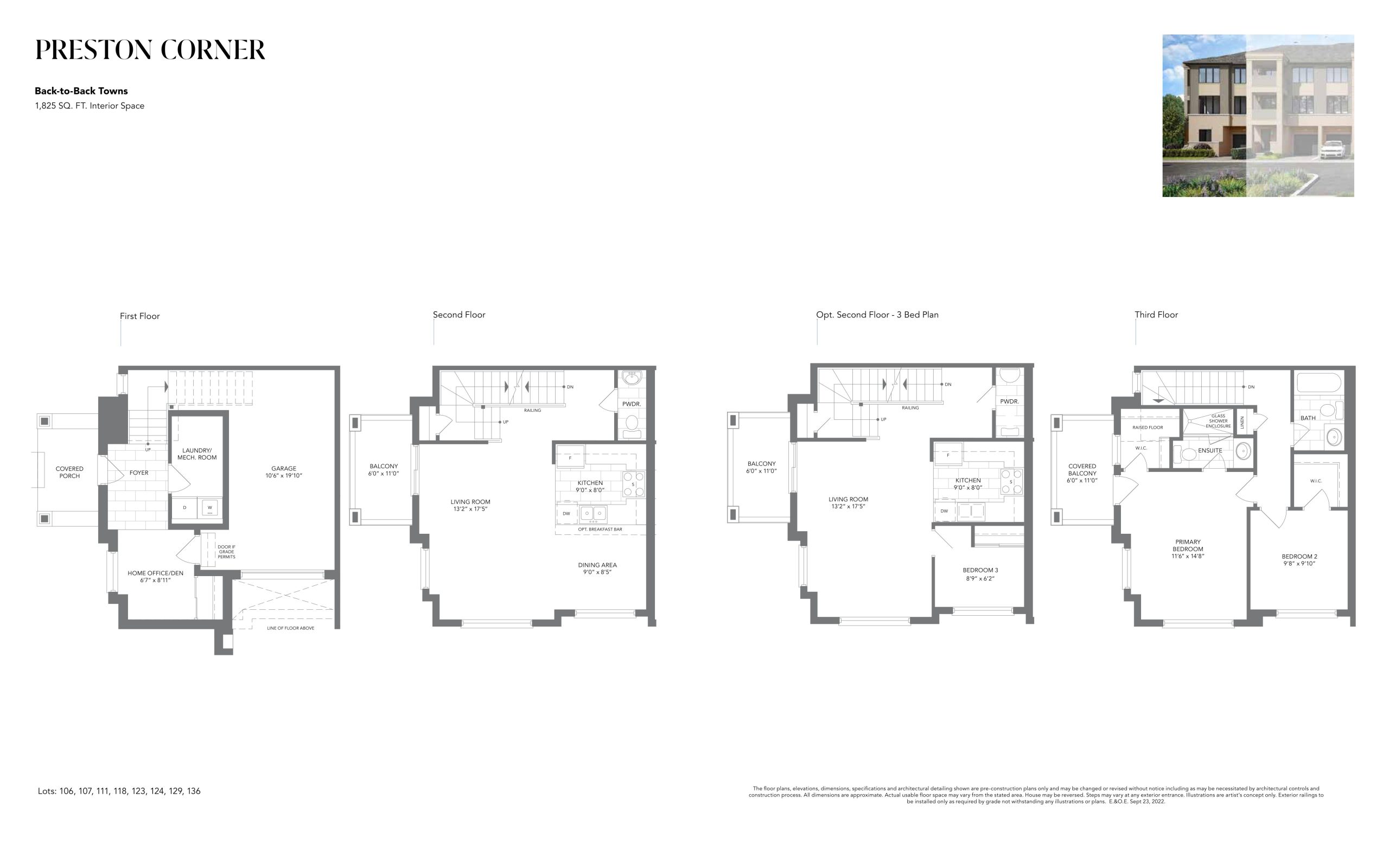 Preston Corner floor plan