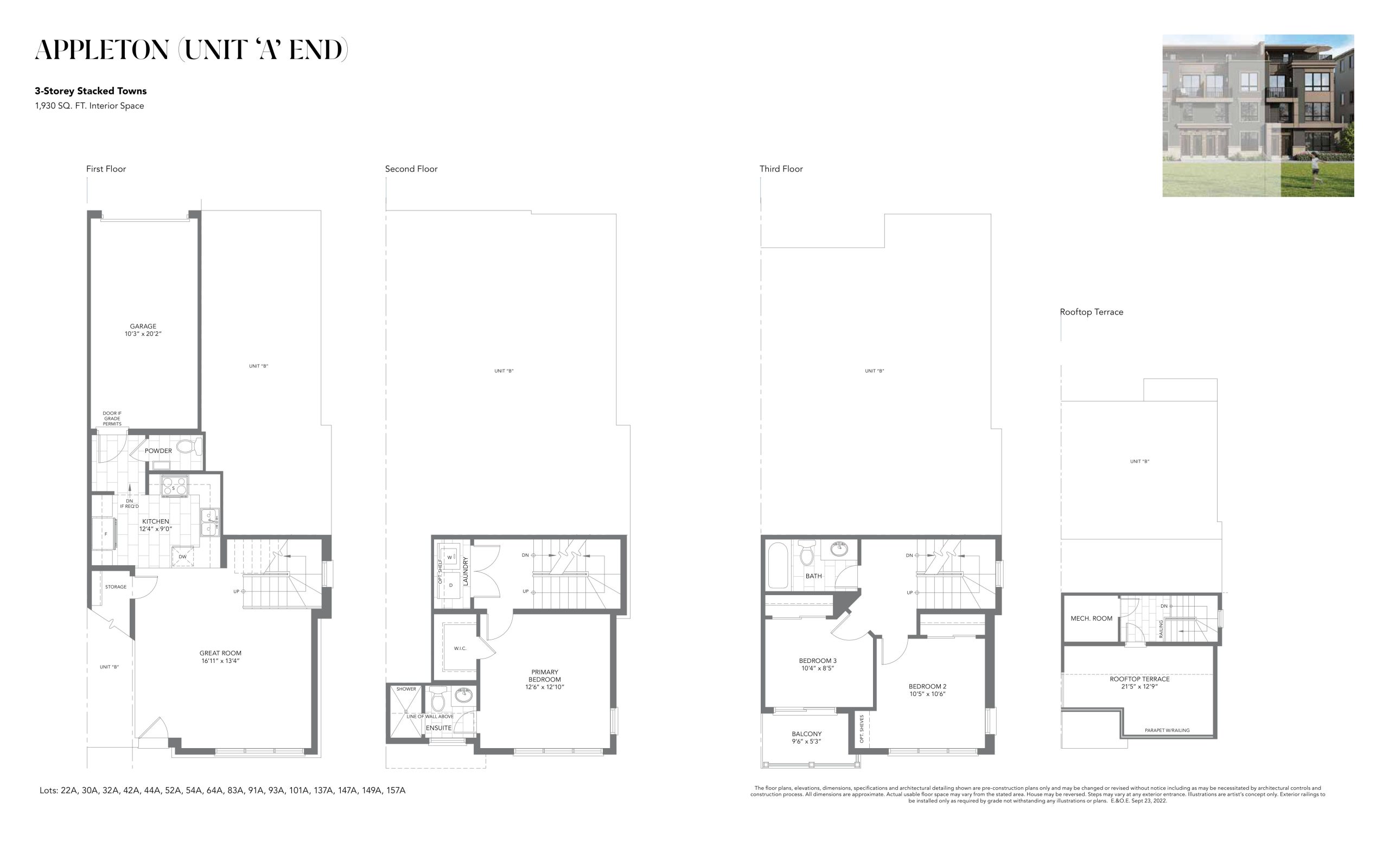 Appleton floor plan