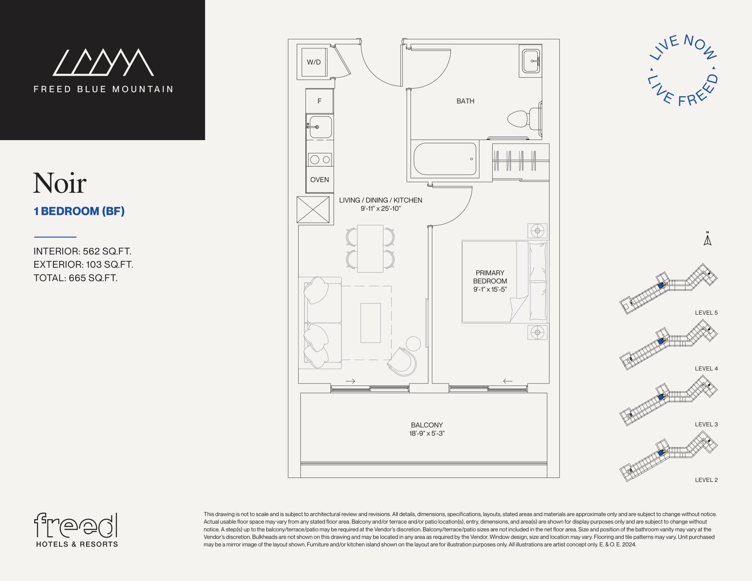 Noir floor plan