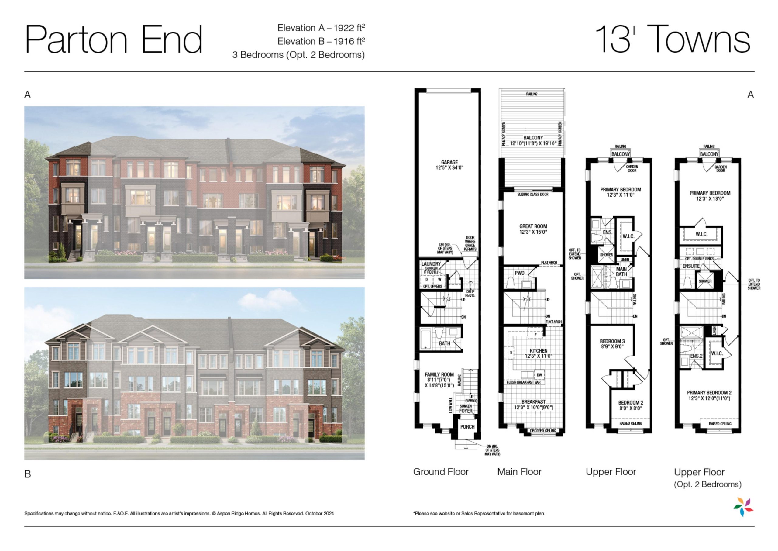 Parton End plan preview