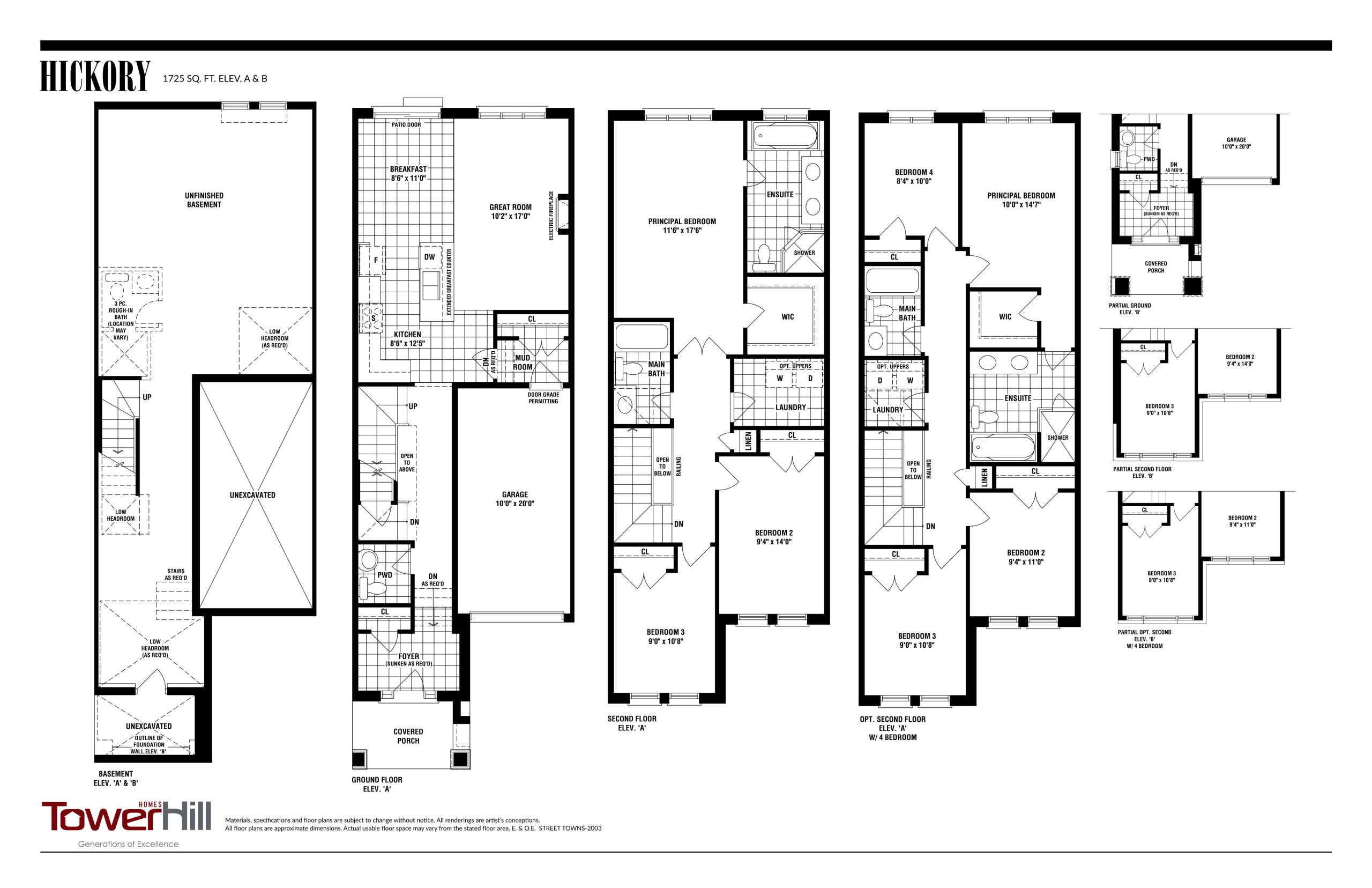 Hickory floor plan