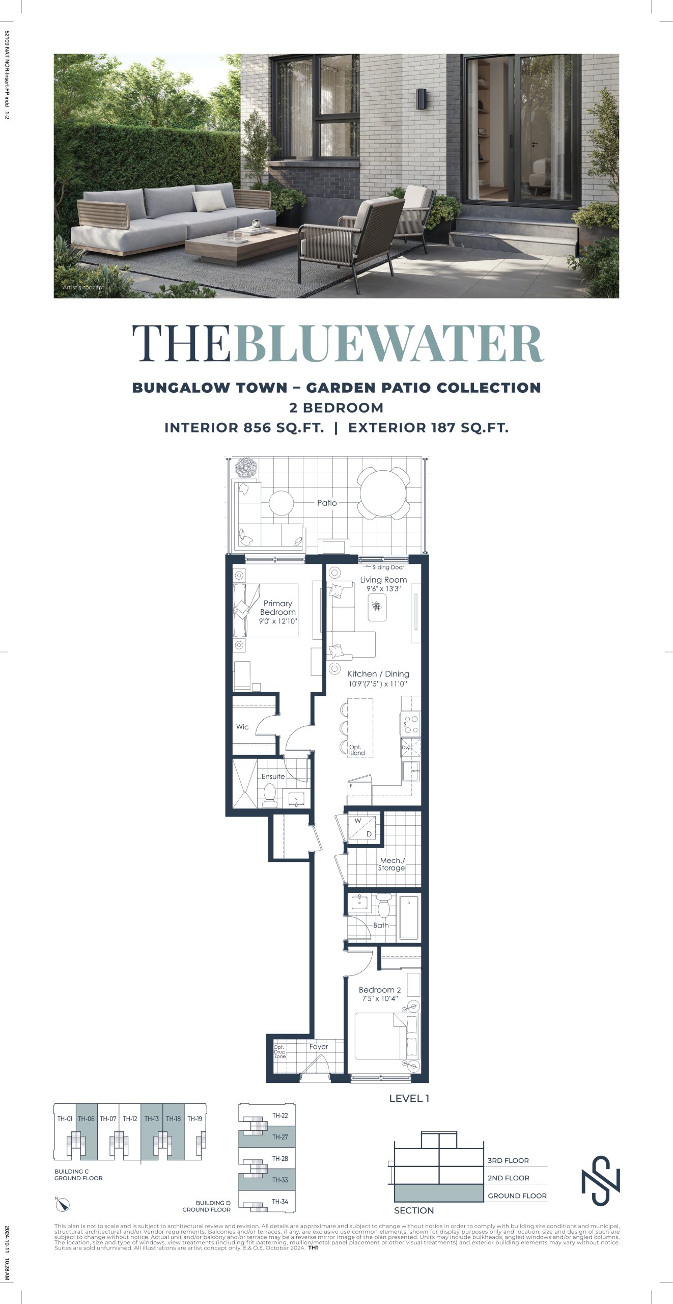 The Bluewater floor plan