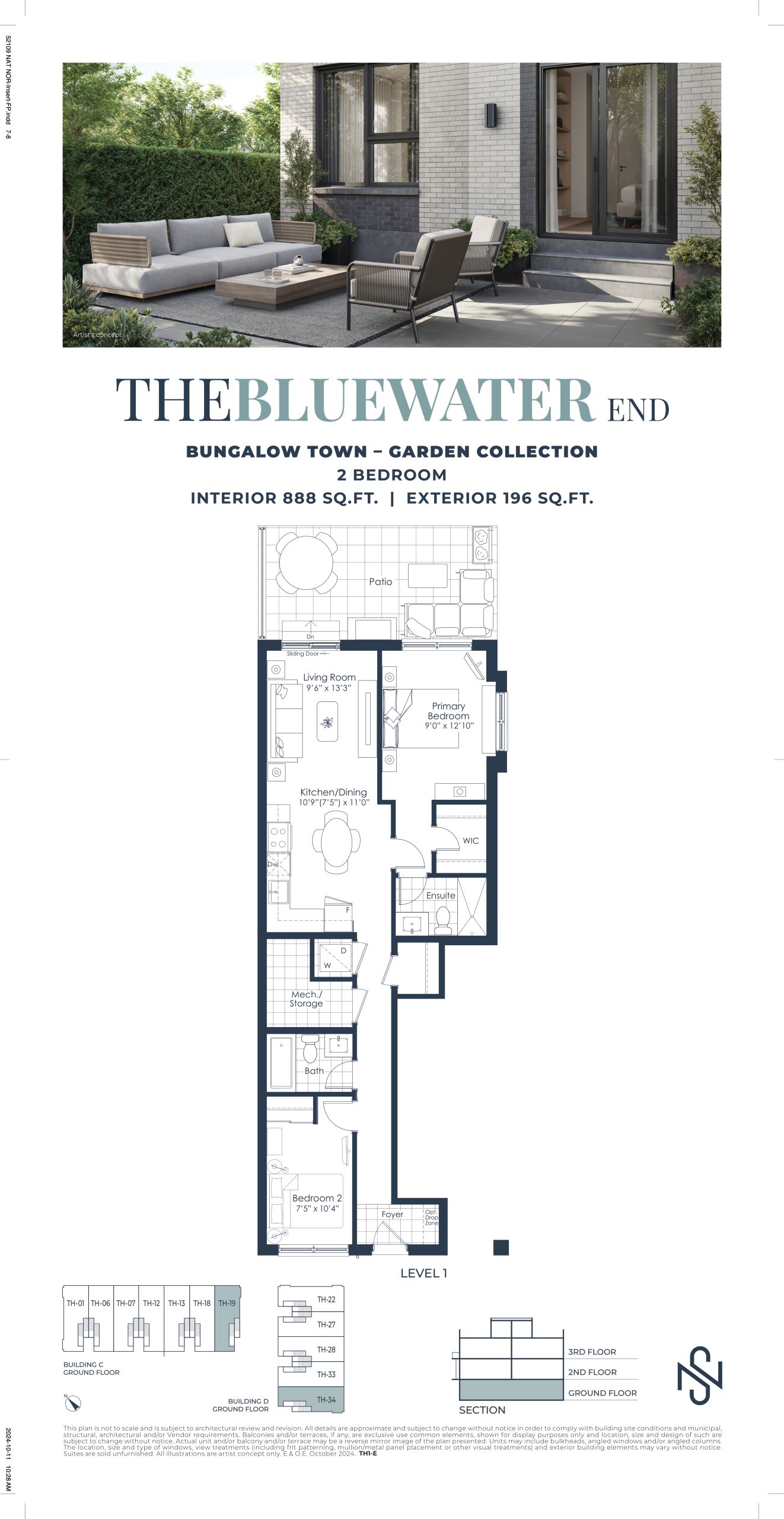 The Bluewater End floor plan