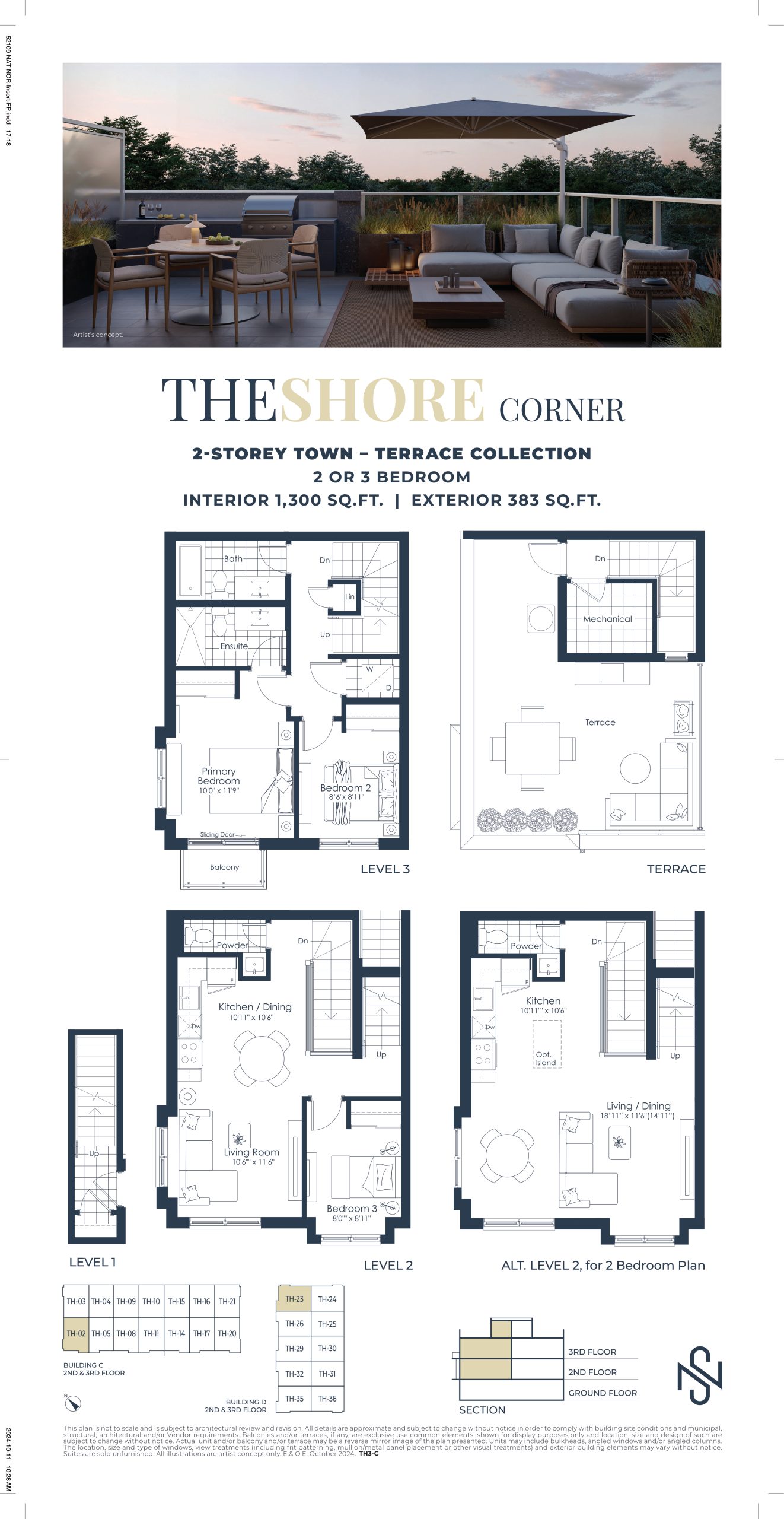 The Shore Corner floor plan