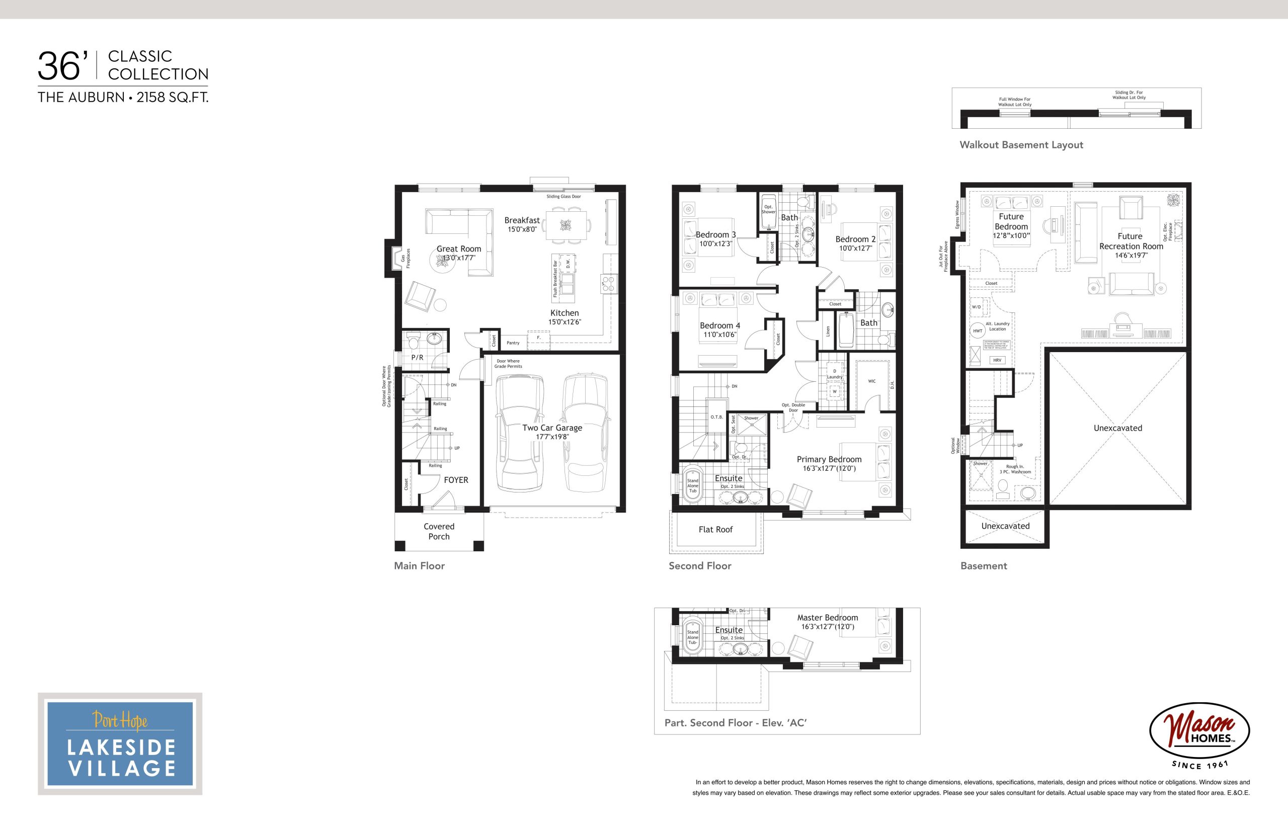 The Auburn floor plan