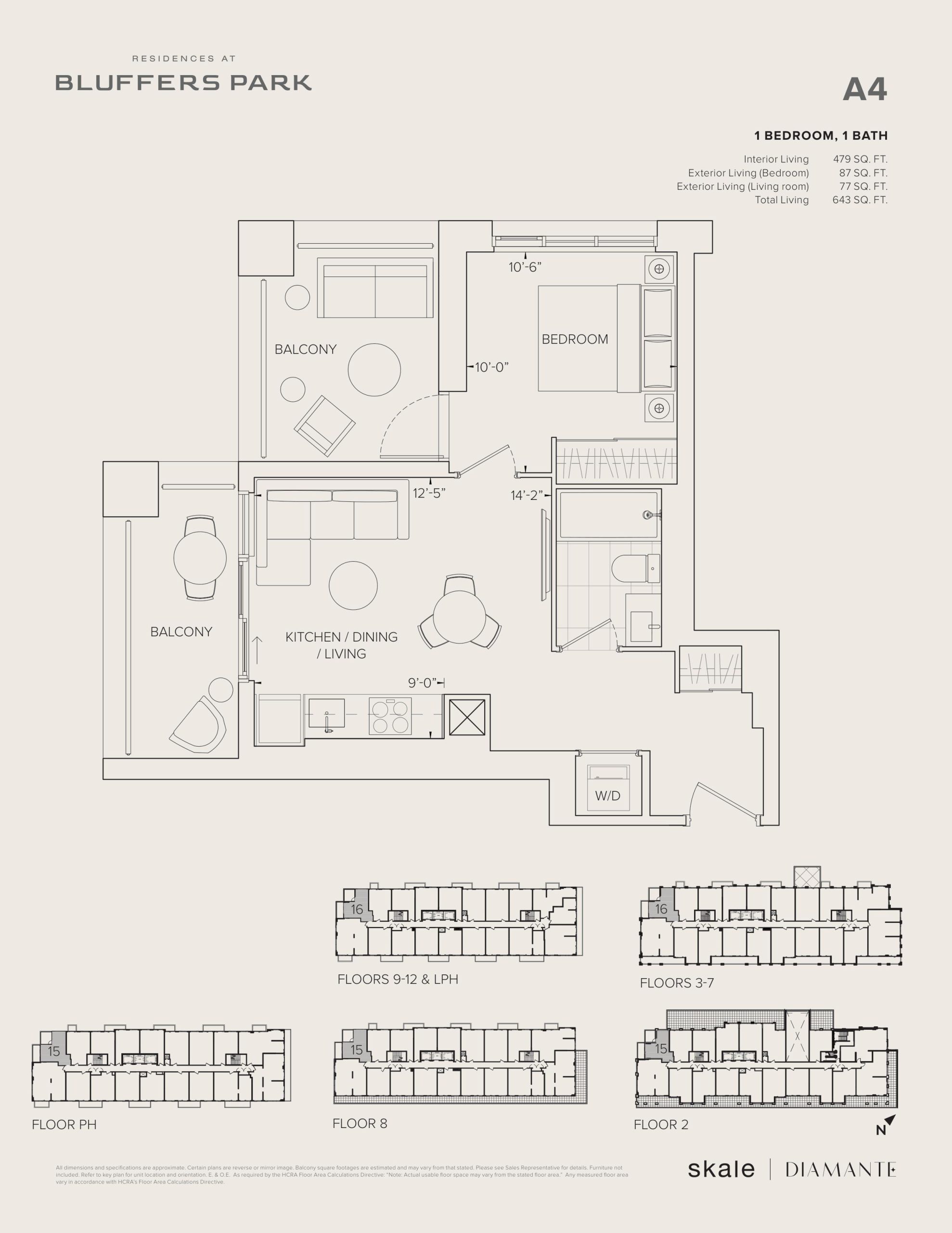 A4 floor plan