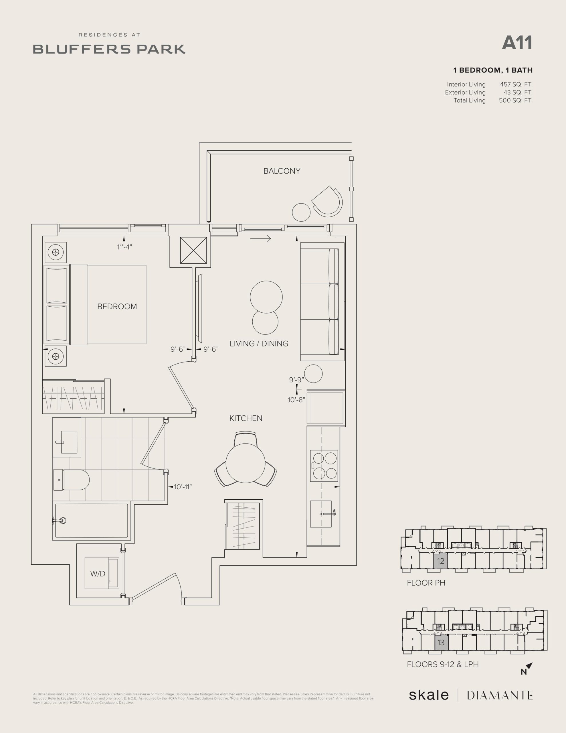 A11 floor plan