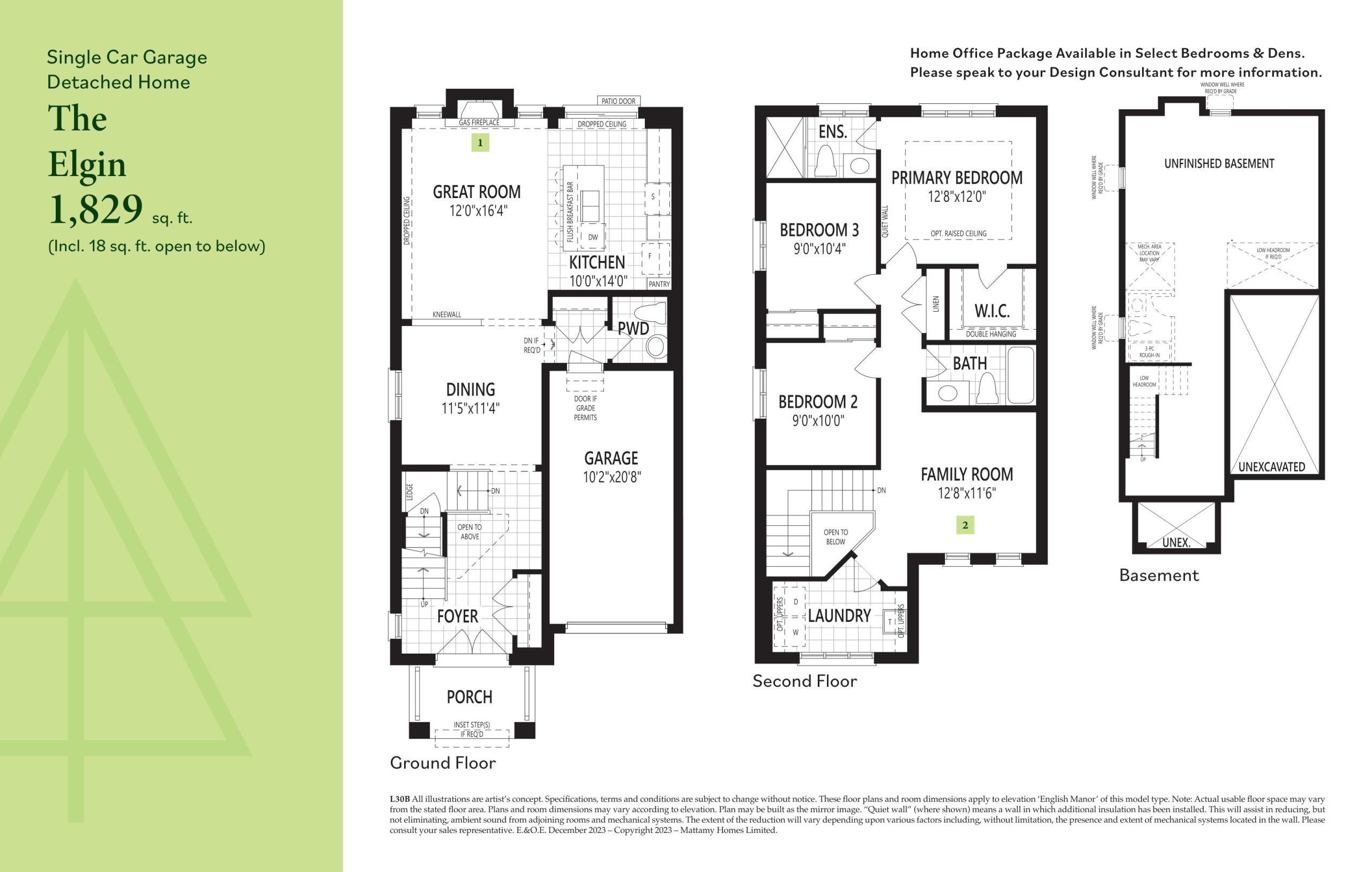 The Elgin floor plan