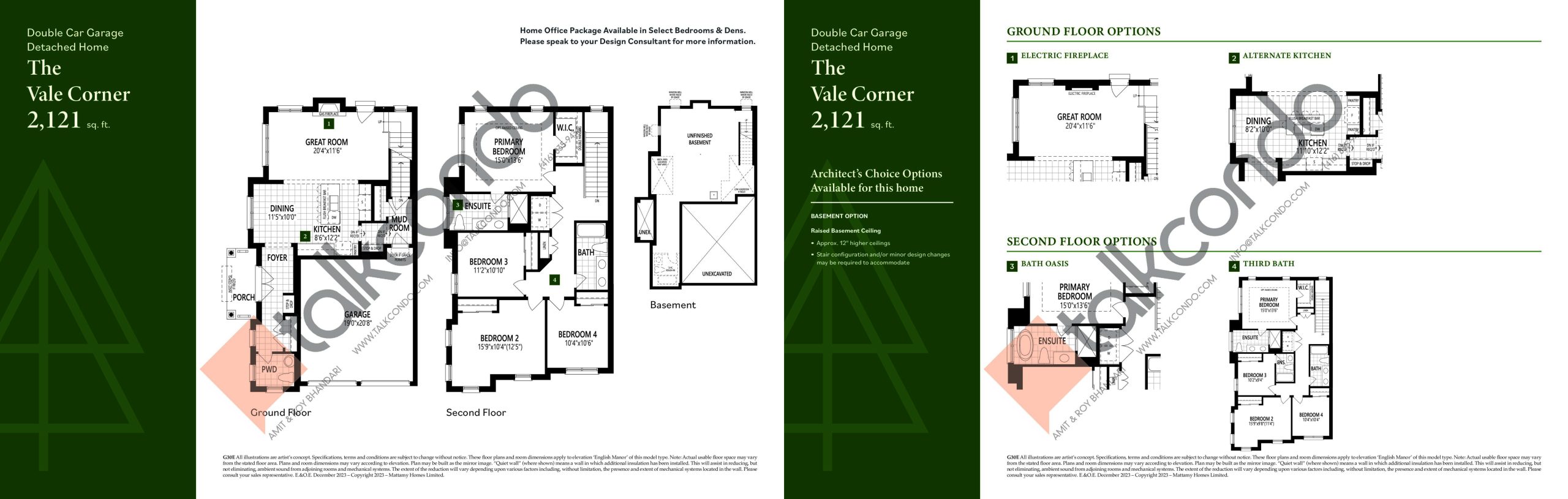 The Vale Corner floor plan
