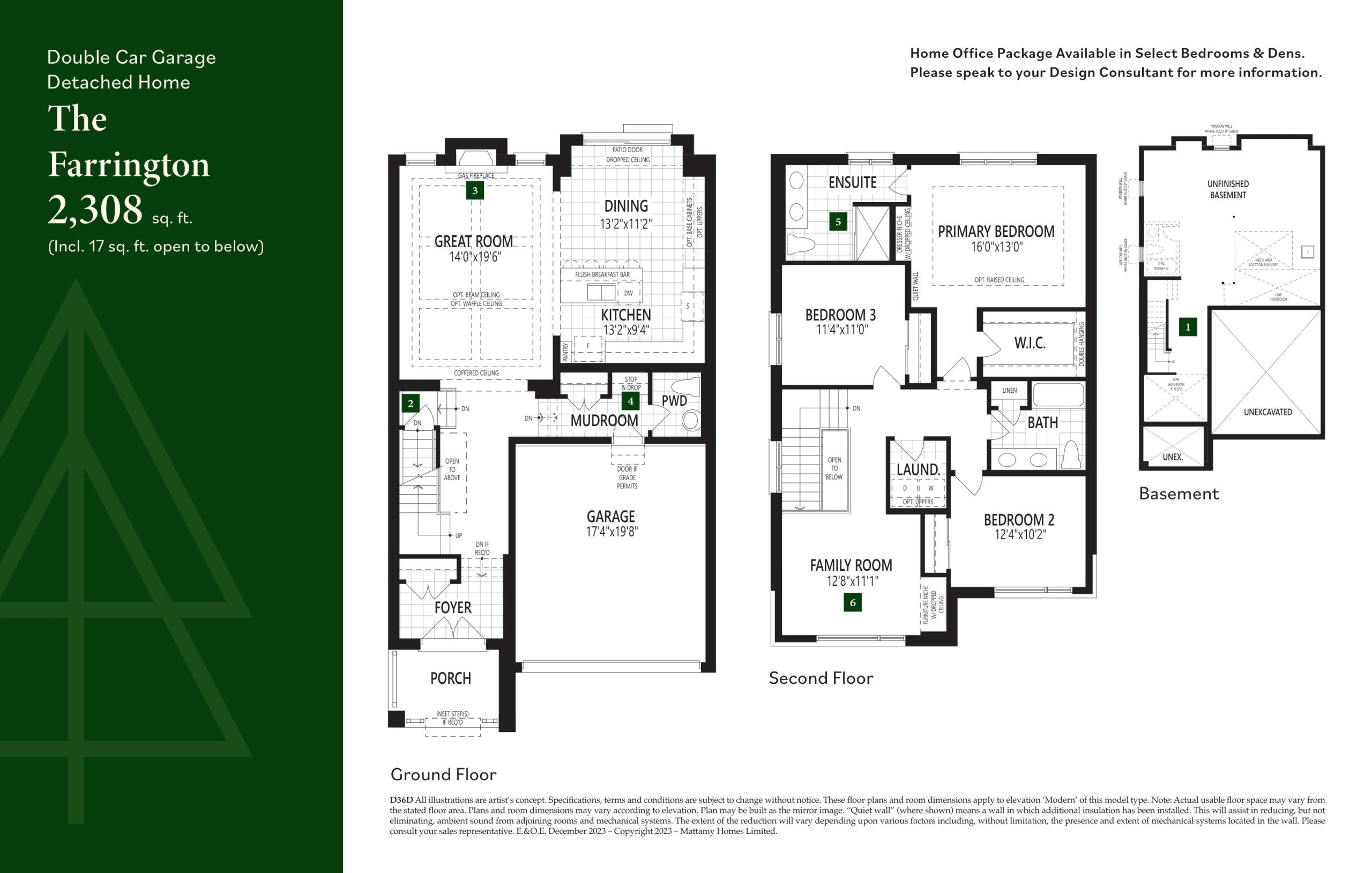 The Farrington floor plan