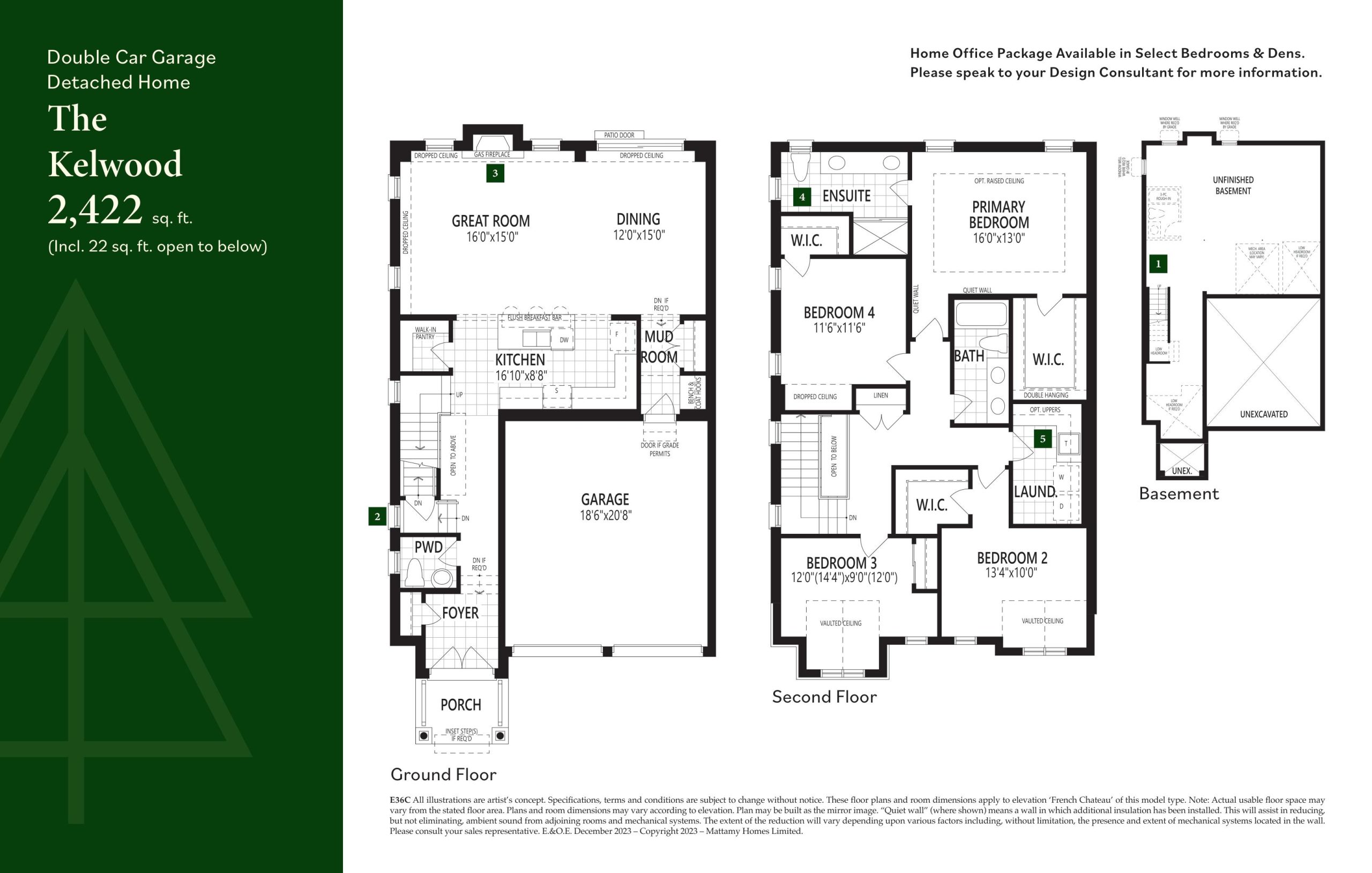 The Kelwood floor plan