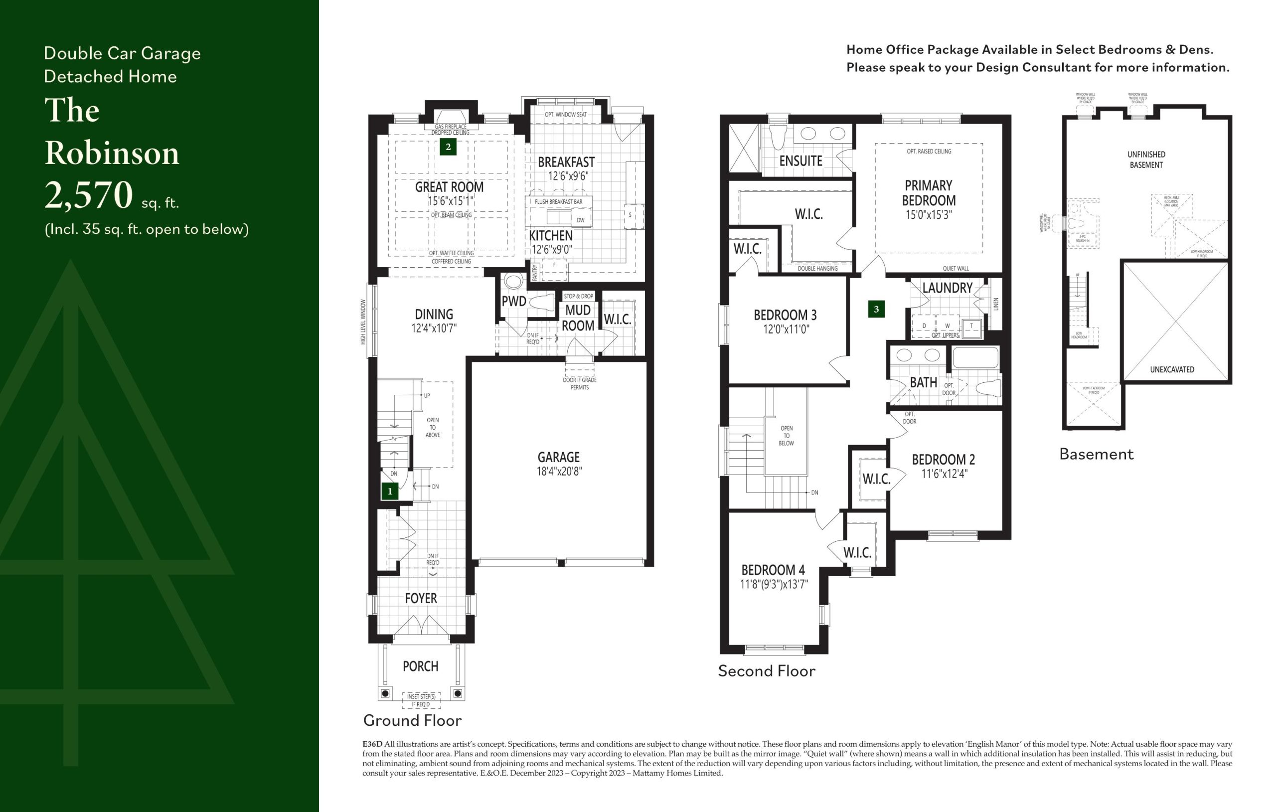 The Robinson floor plan