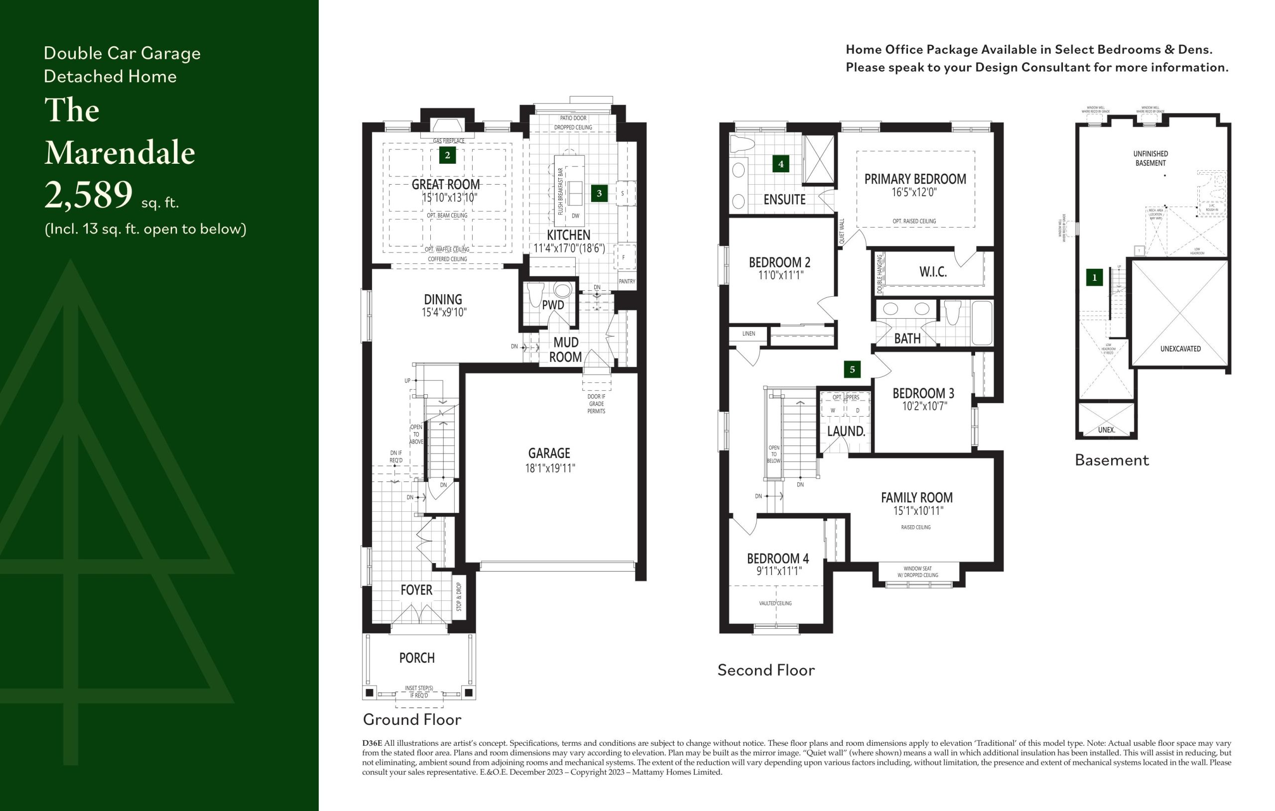 The Marendale floor plan