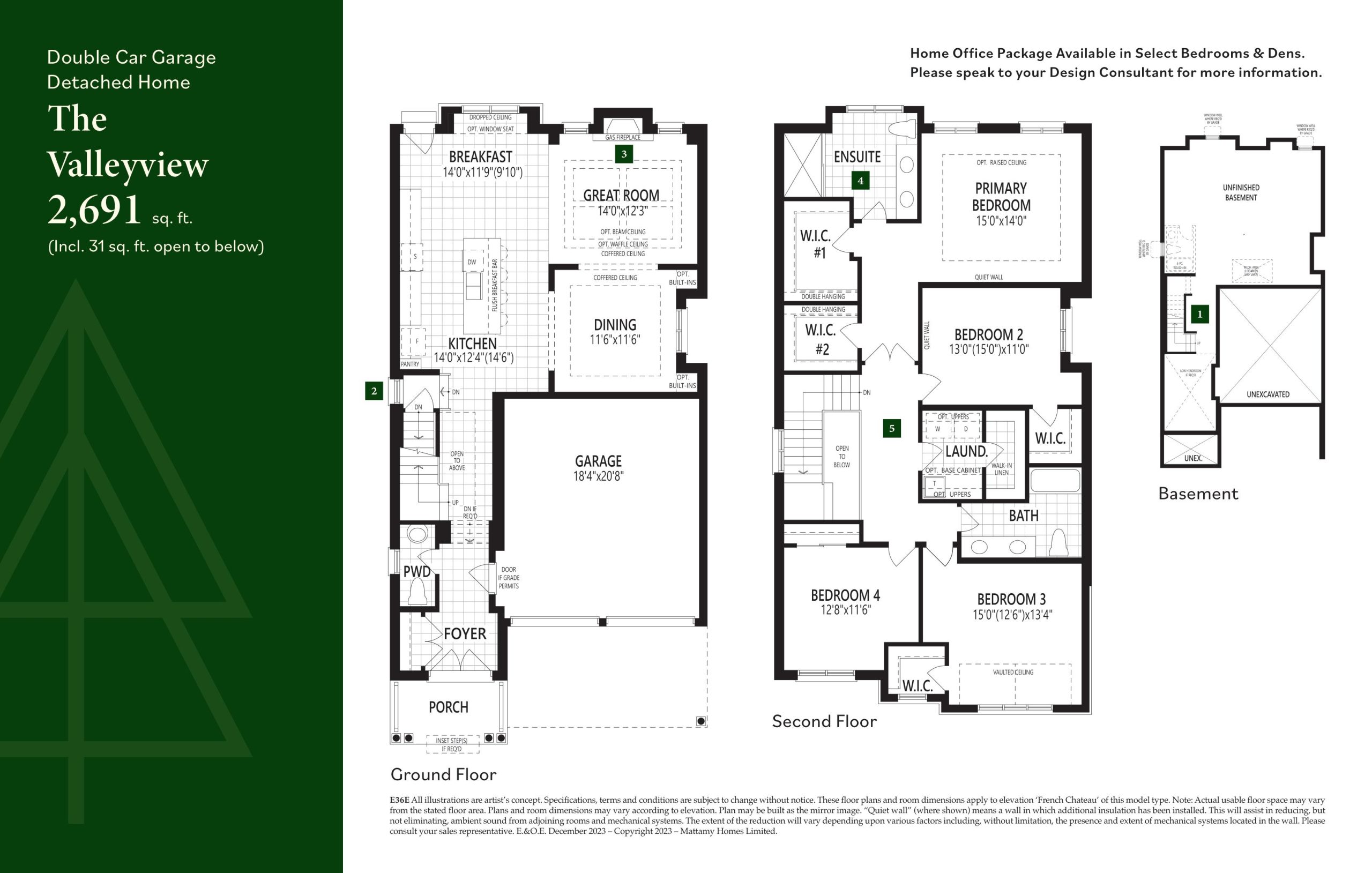 The Valleyview floor plan