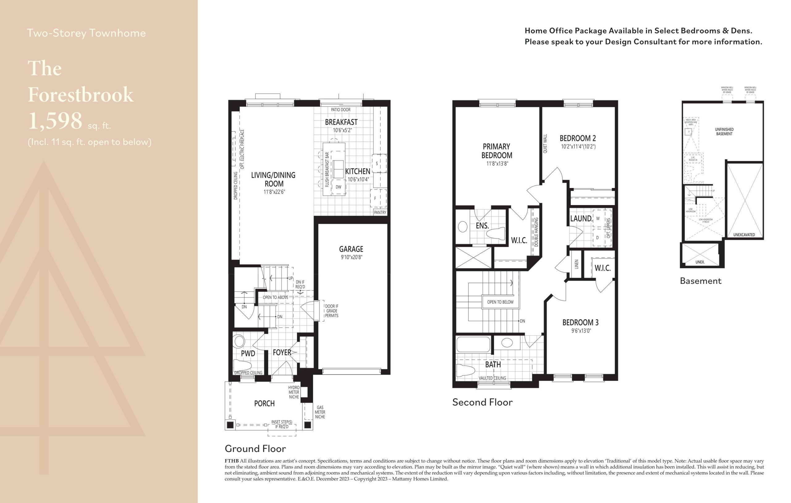 The Forestbrook floor plan