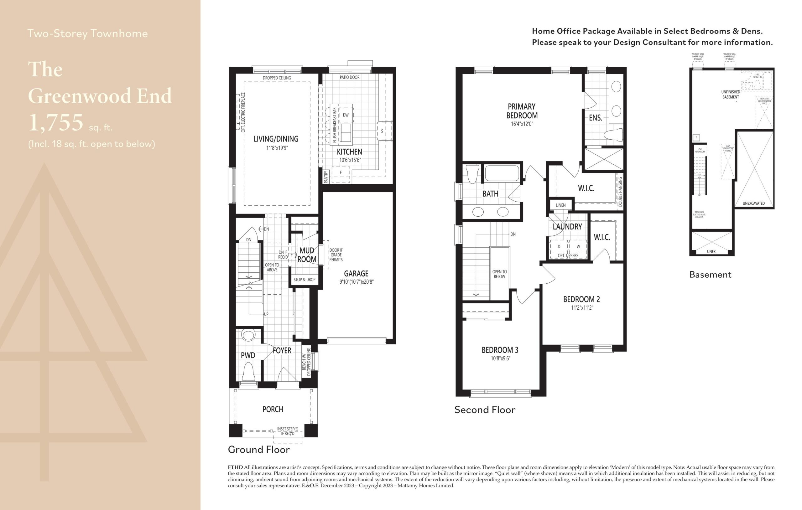 The Greenwood End floor plan
