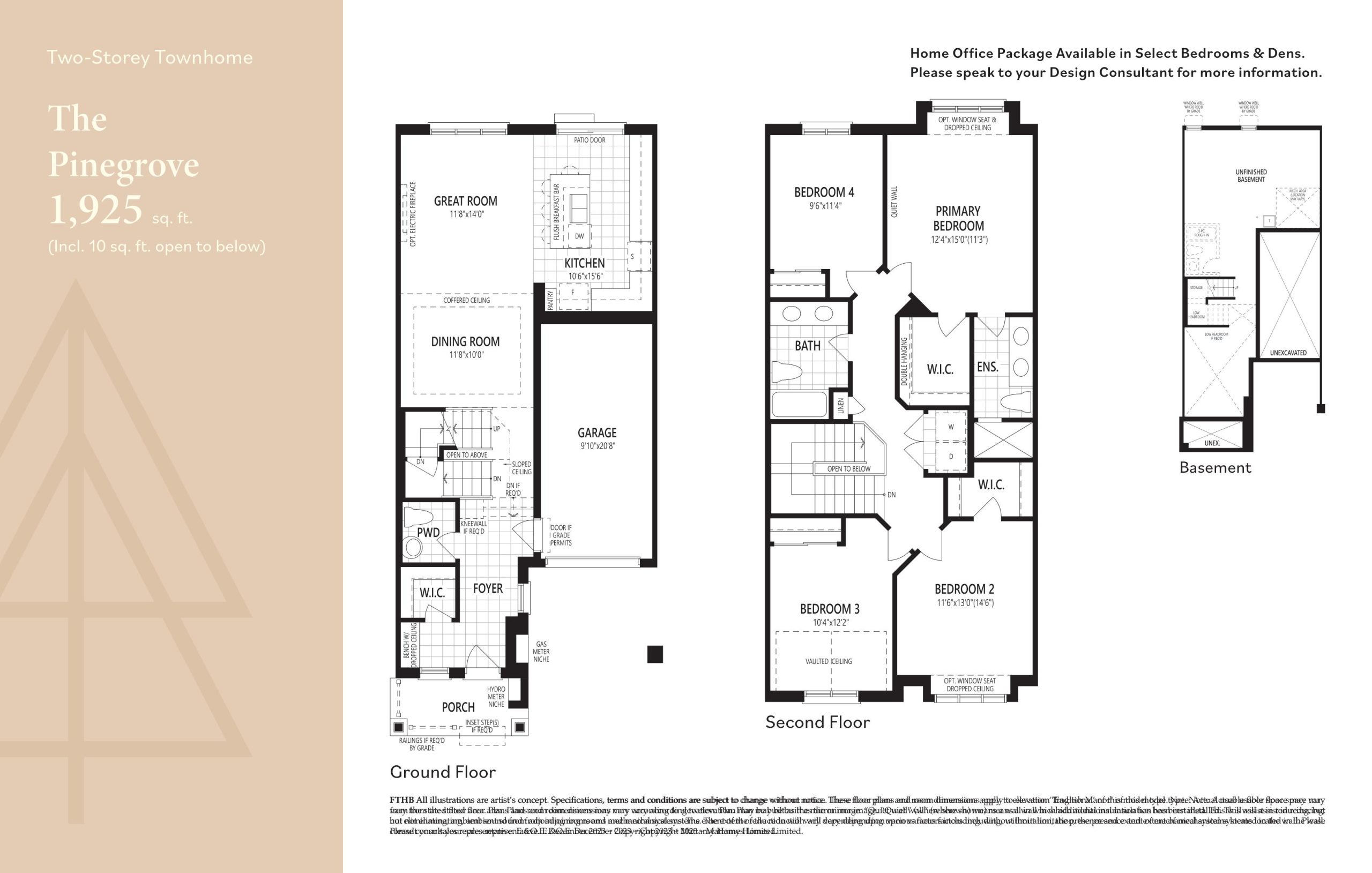 The Pinegrove floor plan