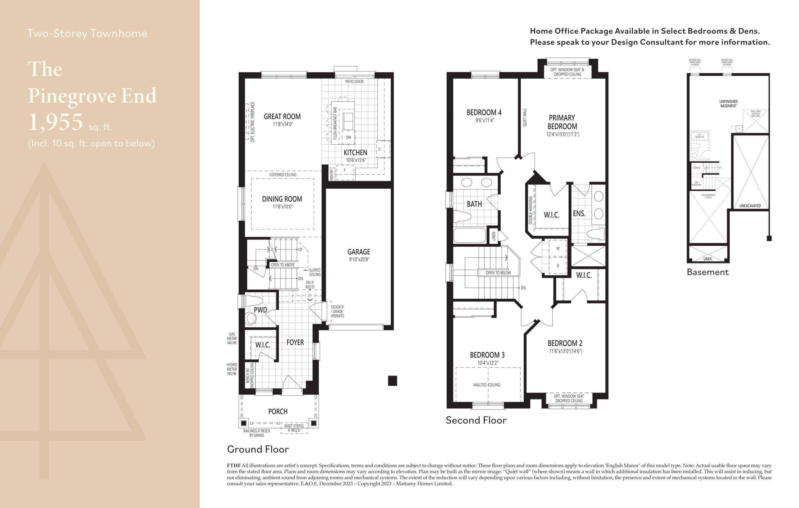 The Pinegrove End floor plan
