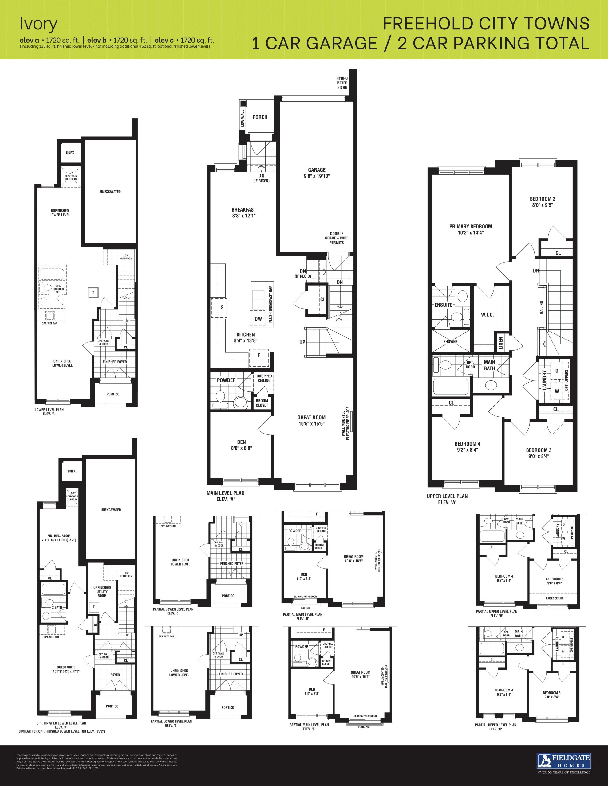 Ivory floor plan