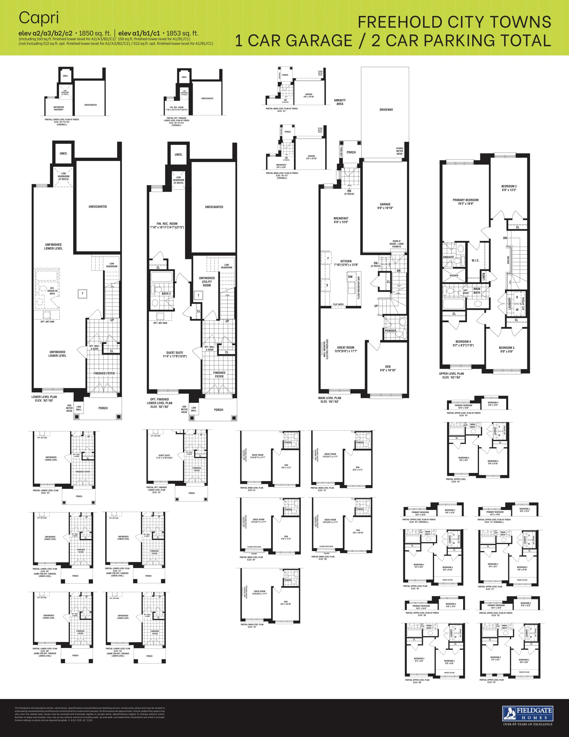 Capri floor plan