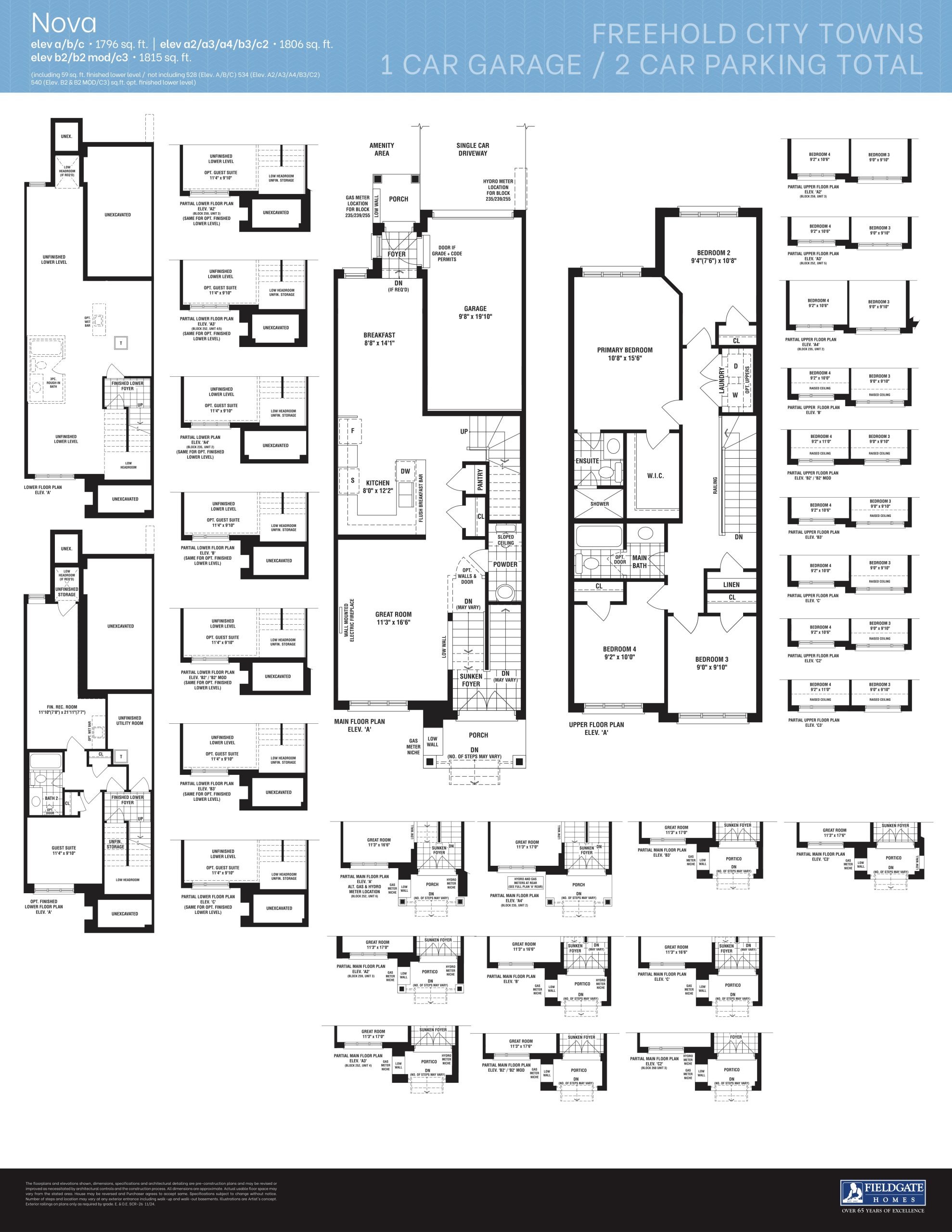 Nova A4 floor plan