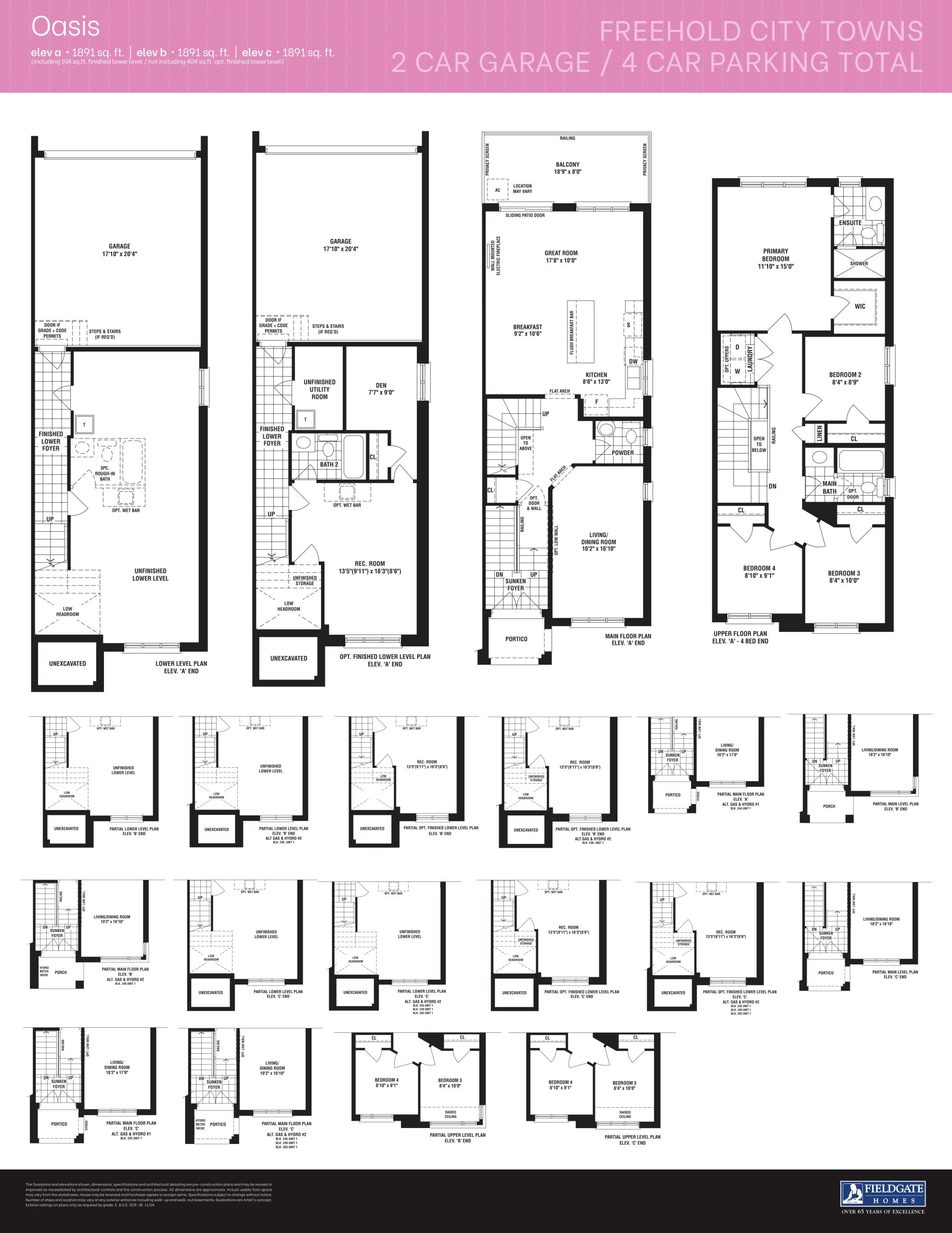 Oasis floor plan