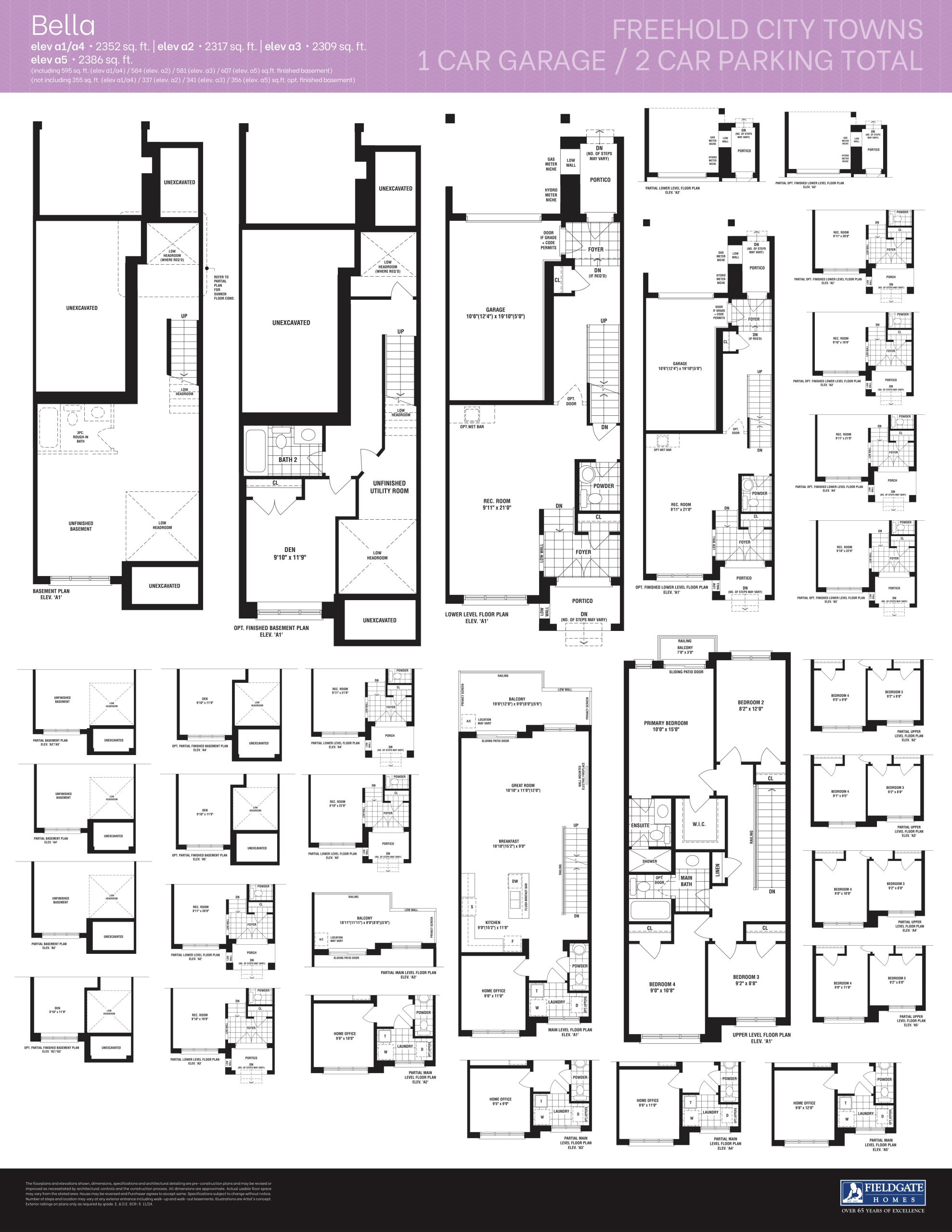 Bella floor plan