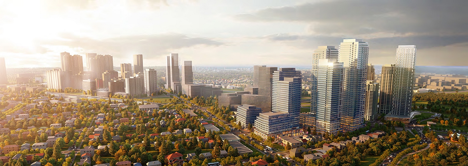 Six Points Plaza Redevelopment in Toronto — rendering 4