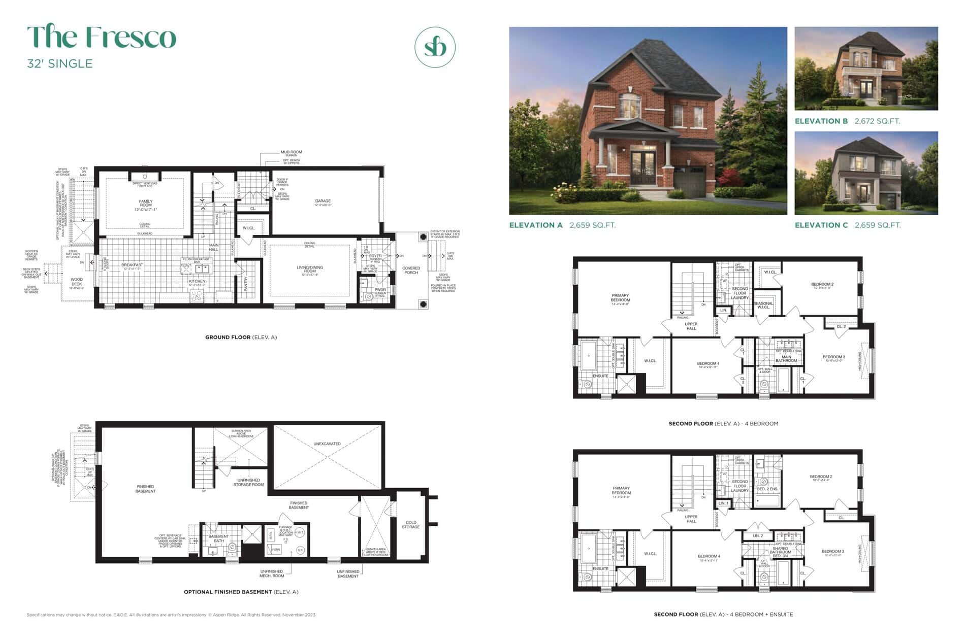 The Fresco floor plan