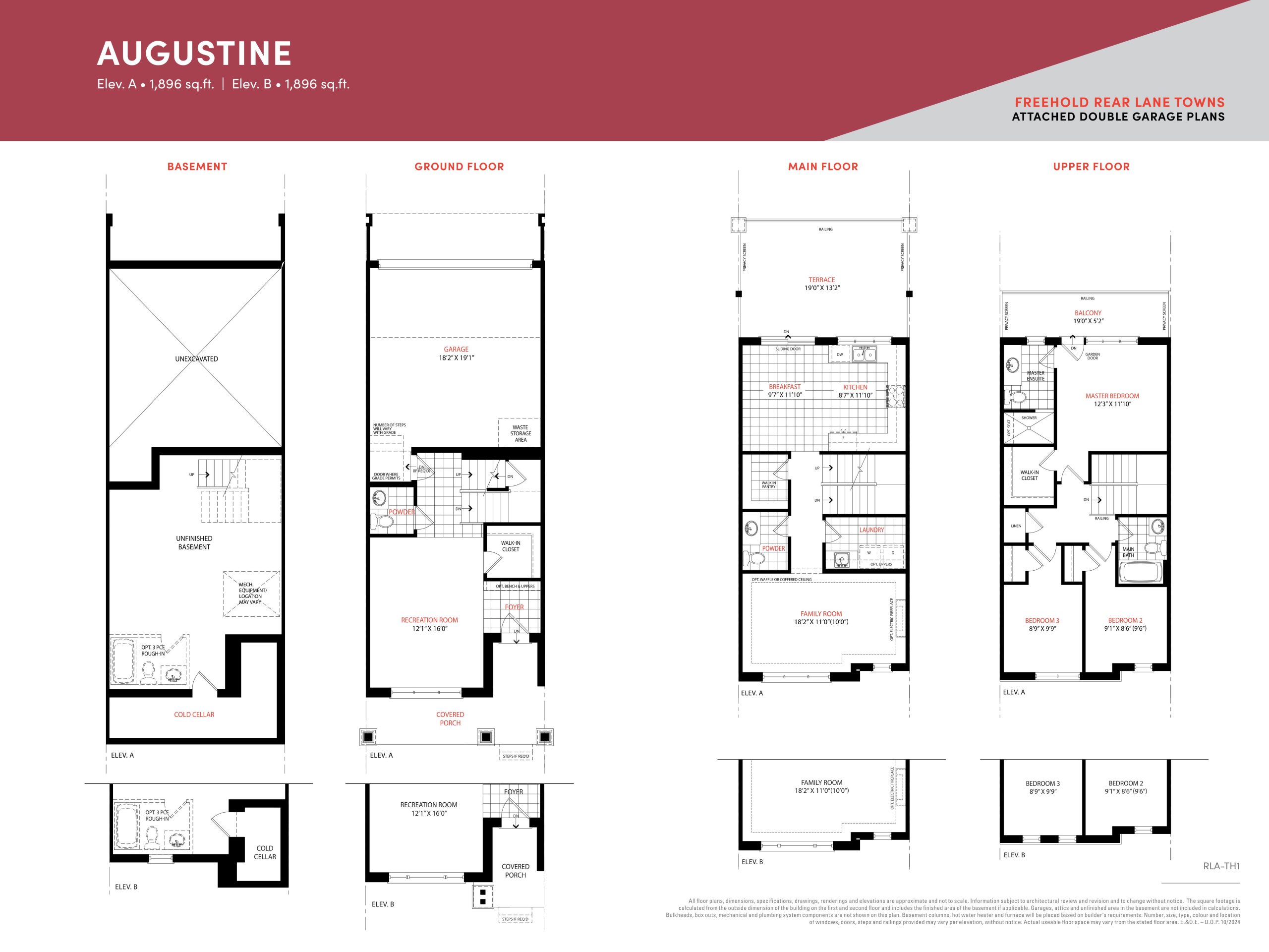 Augustine floor plan