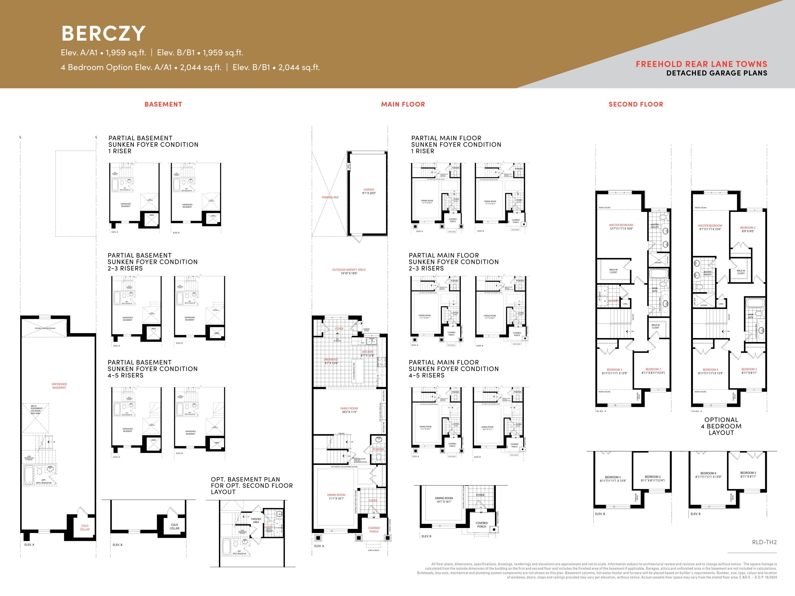 Berczy floor plan