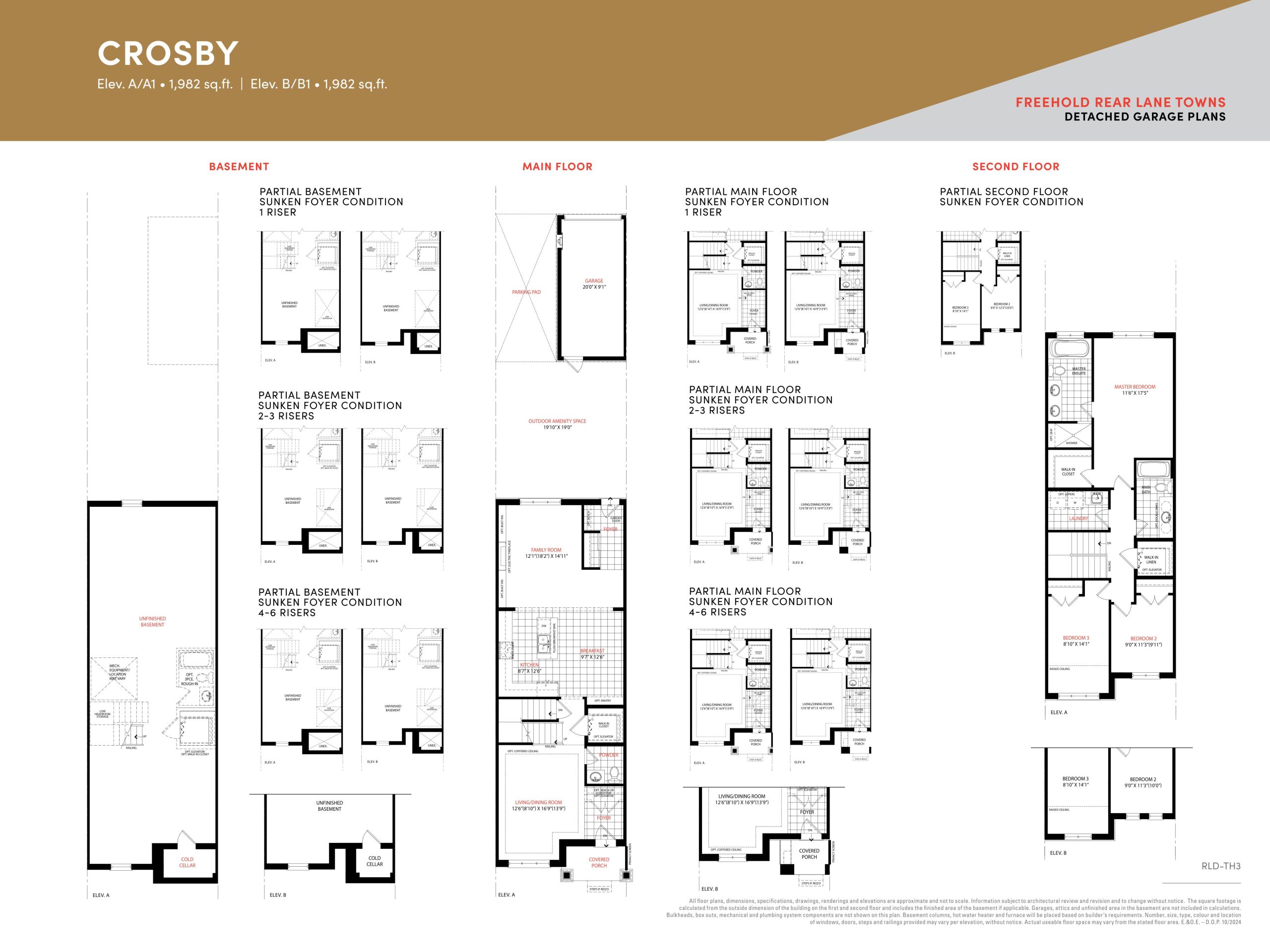 Crosby floor plan