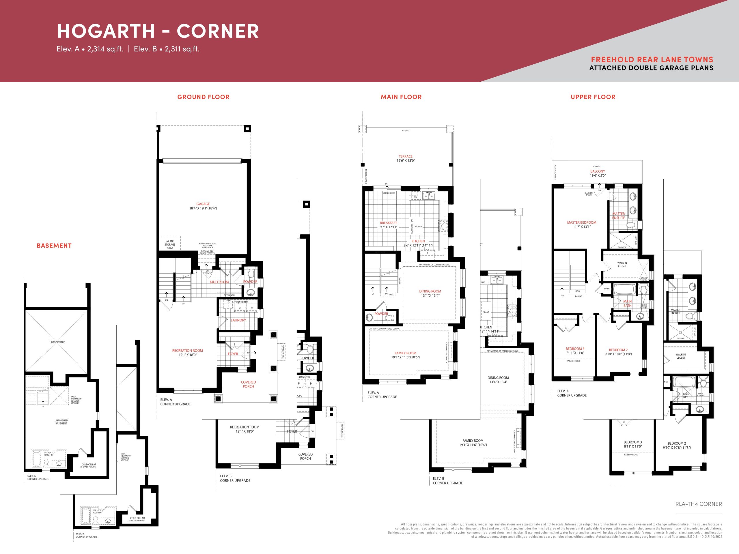 Hogarth - Corner floor plan