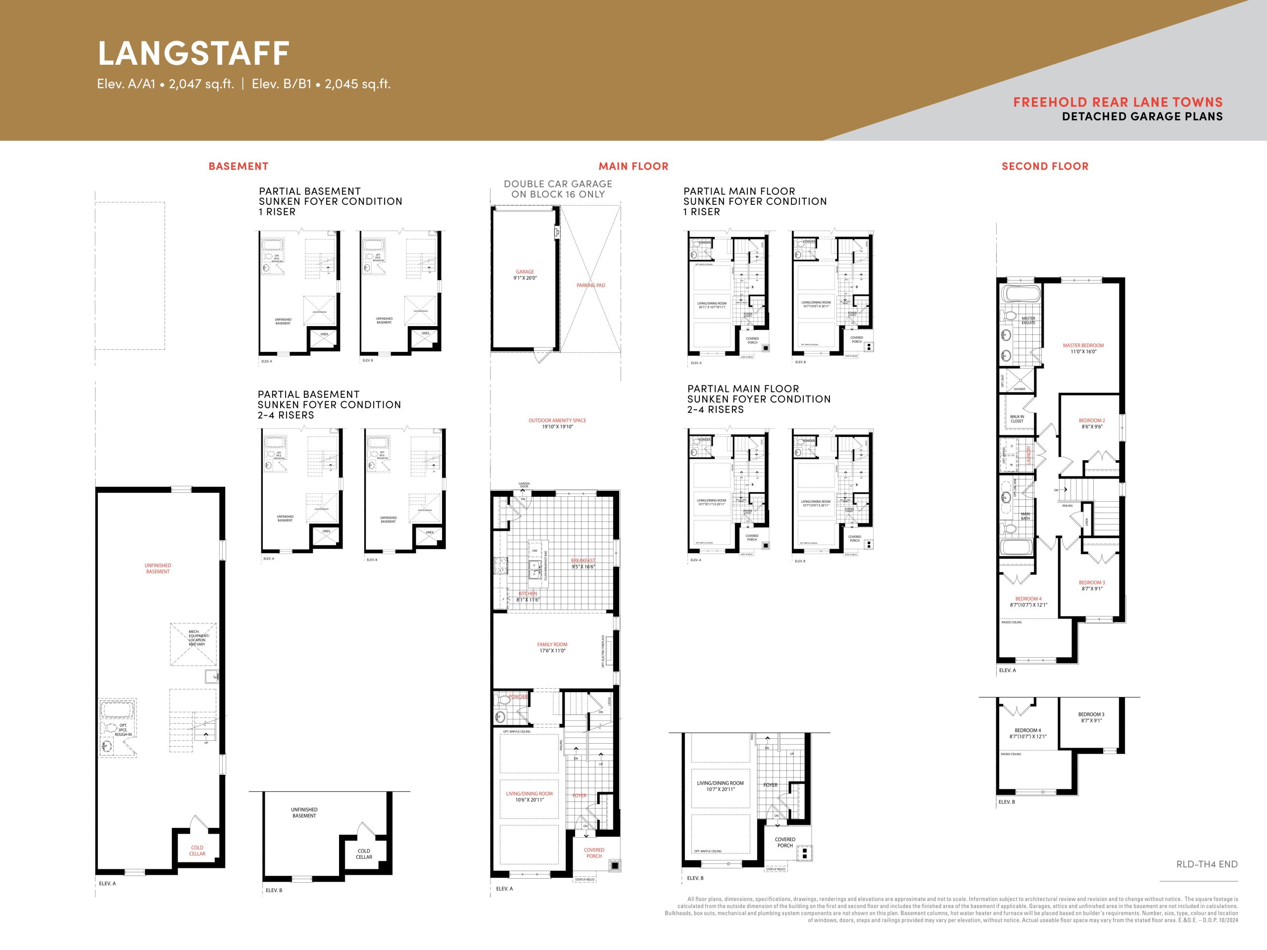 Langstaff floor plan