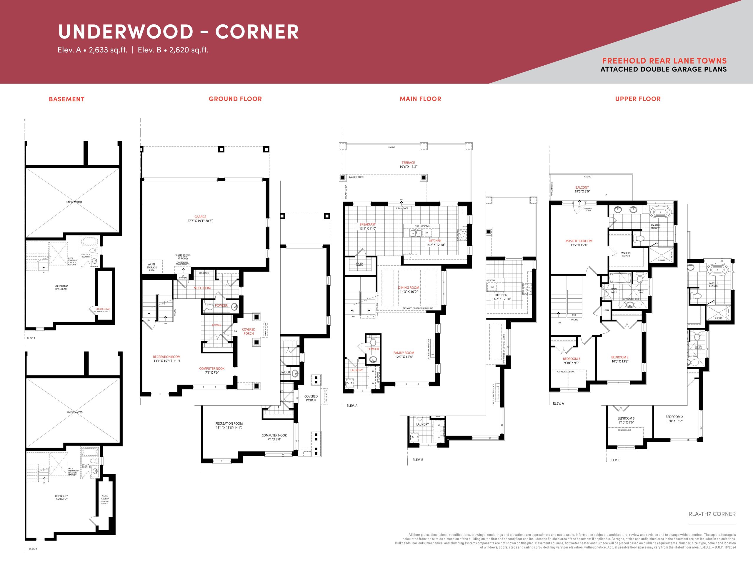 Underwood - Corner floor plan