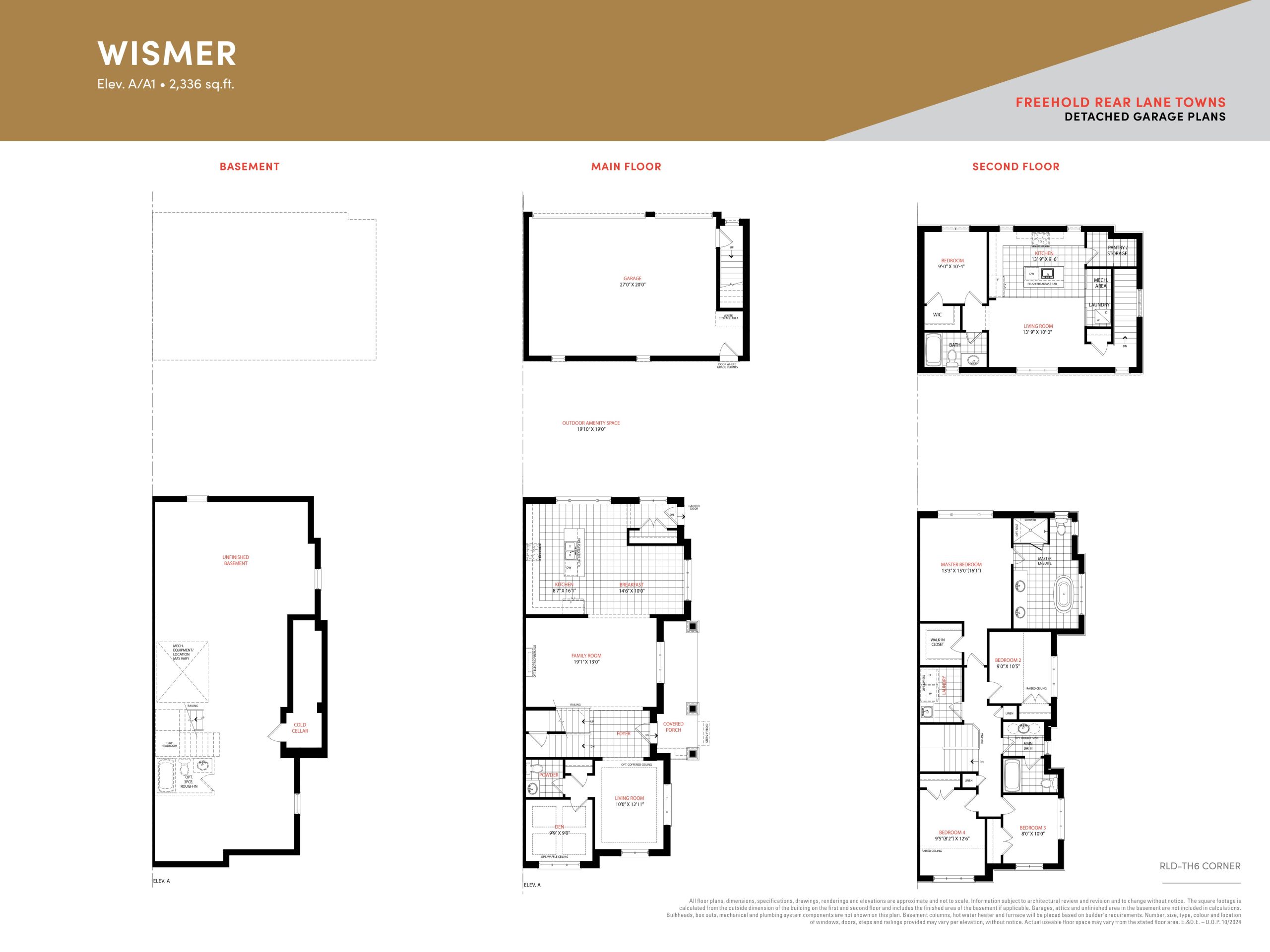 Wismer floor plan
