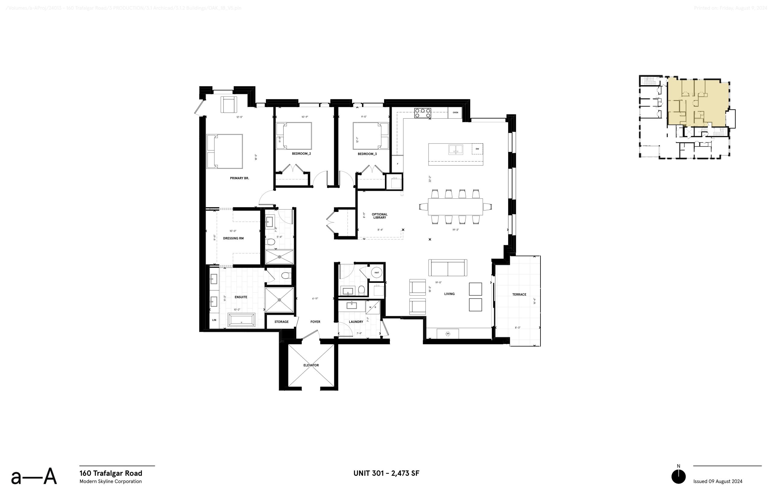 Unit 301 floor plan