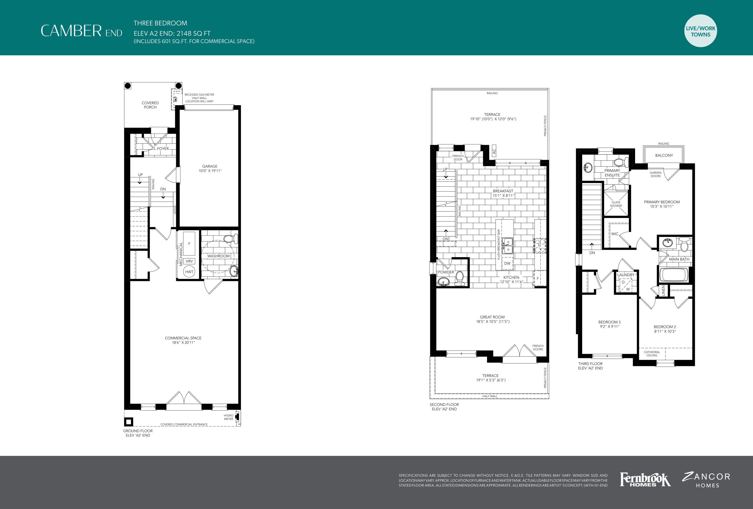 Camber End floor plan
