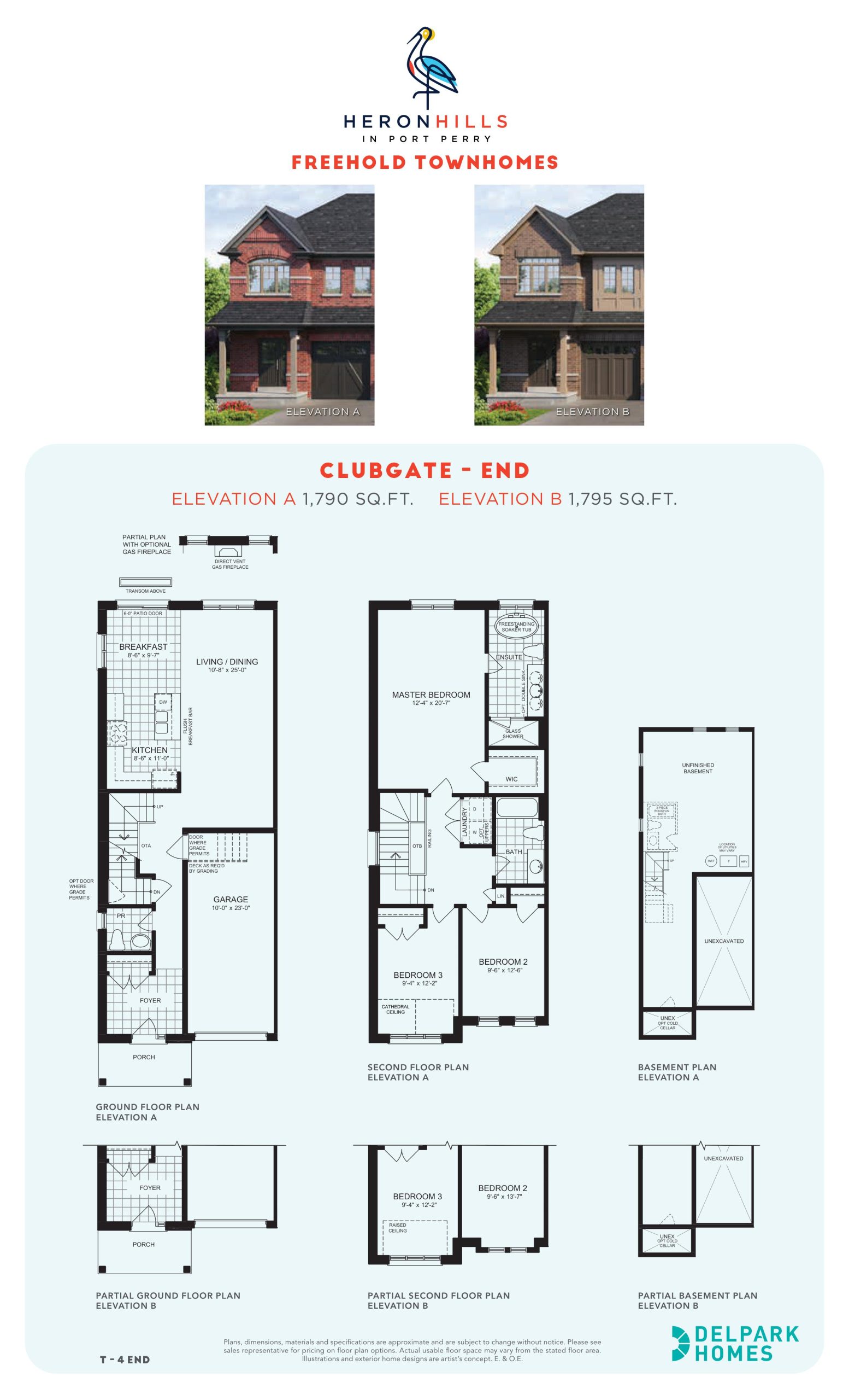Clubgate - End floor plan