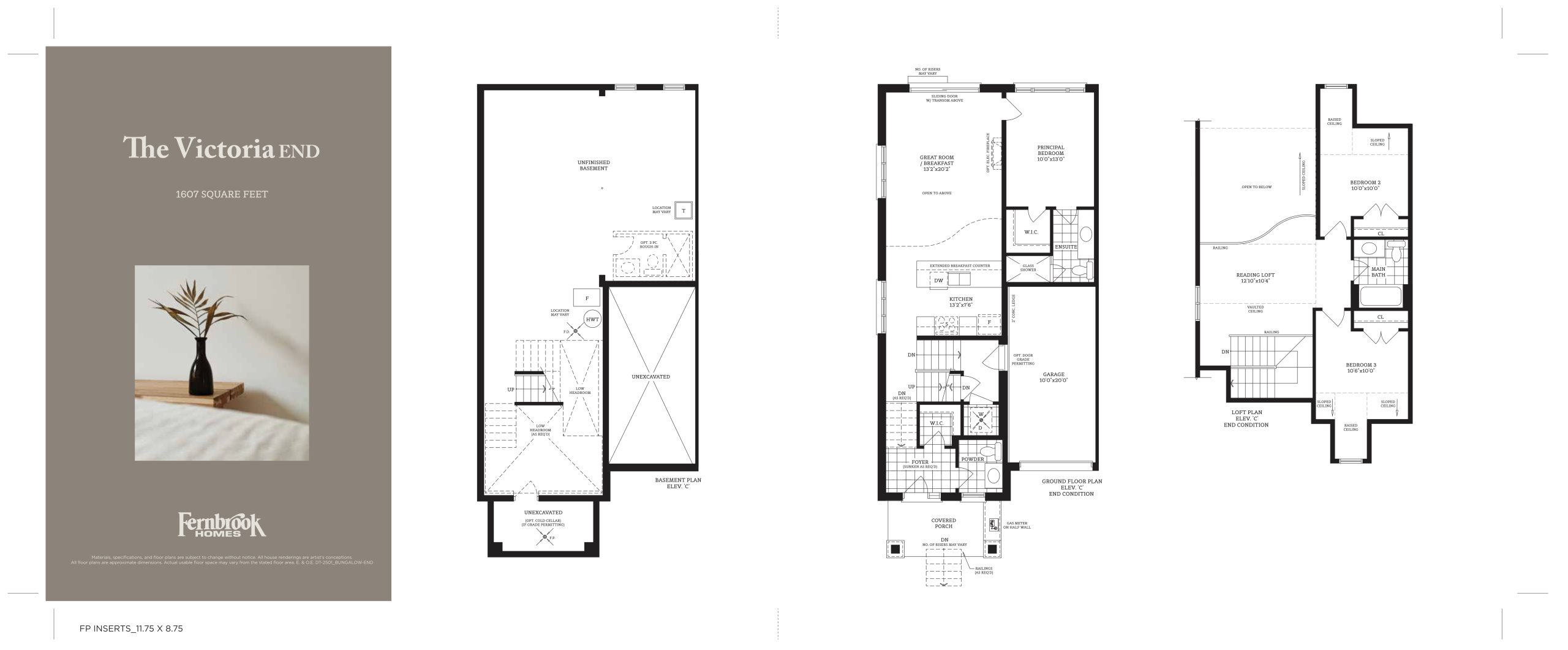 The Victoria End floor plan